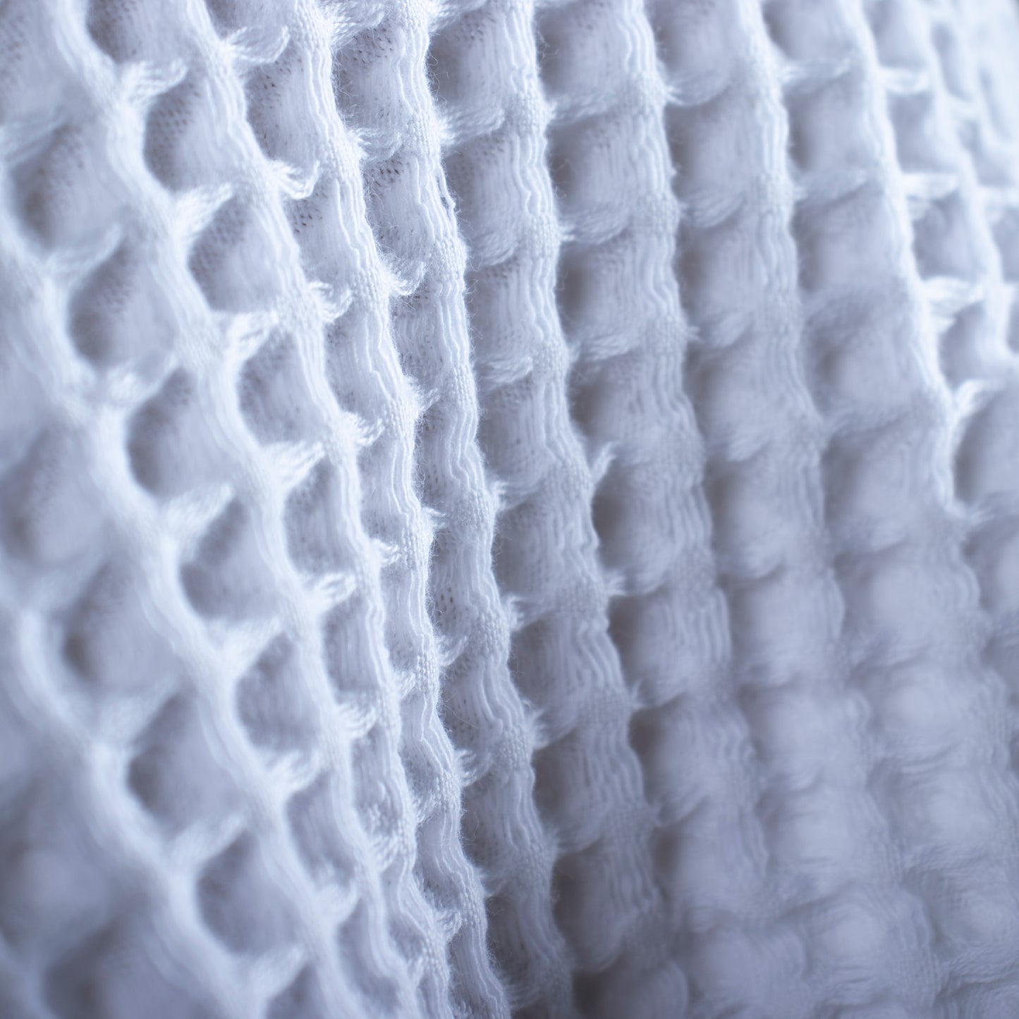 Honeycomb Towel - Waffle Towel - Kitchen and Hand Towel - White