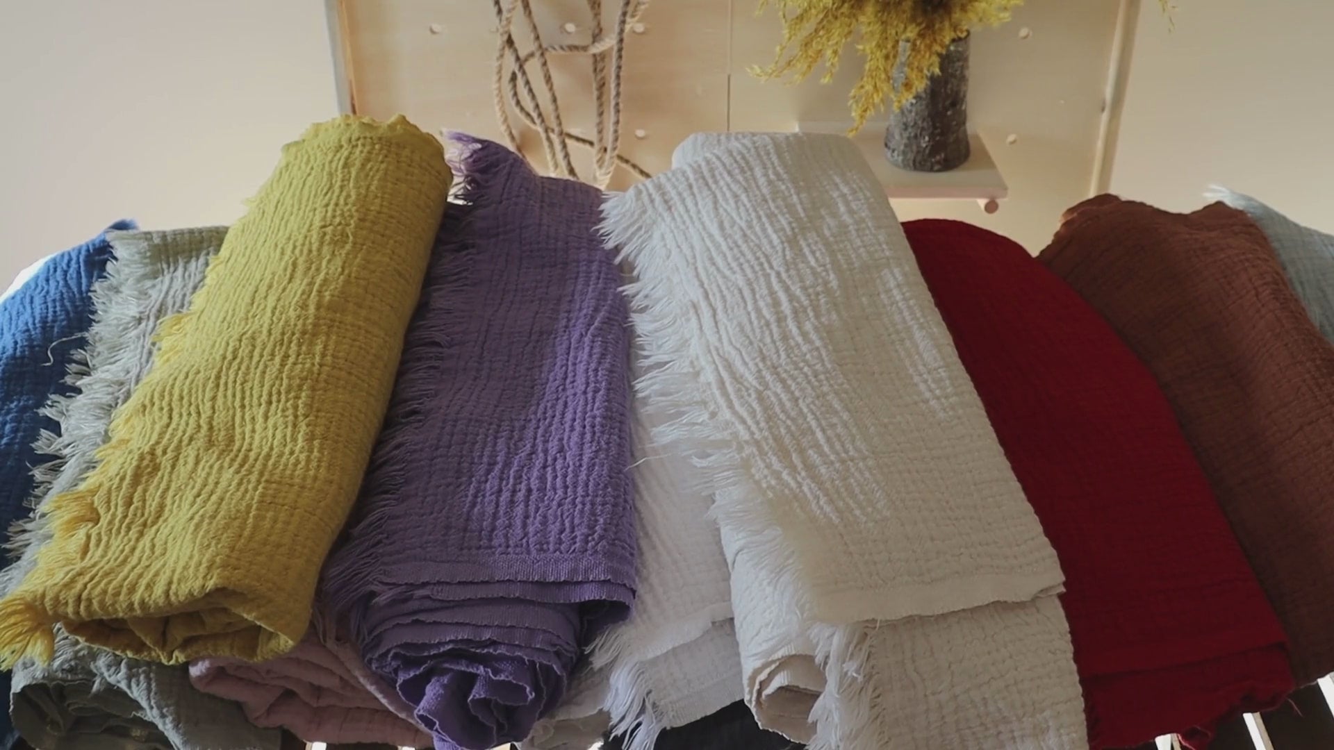 Muslin Throw Blankets