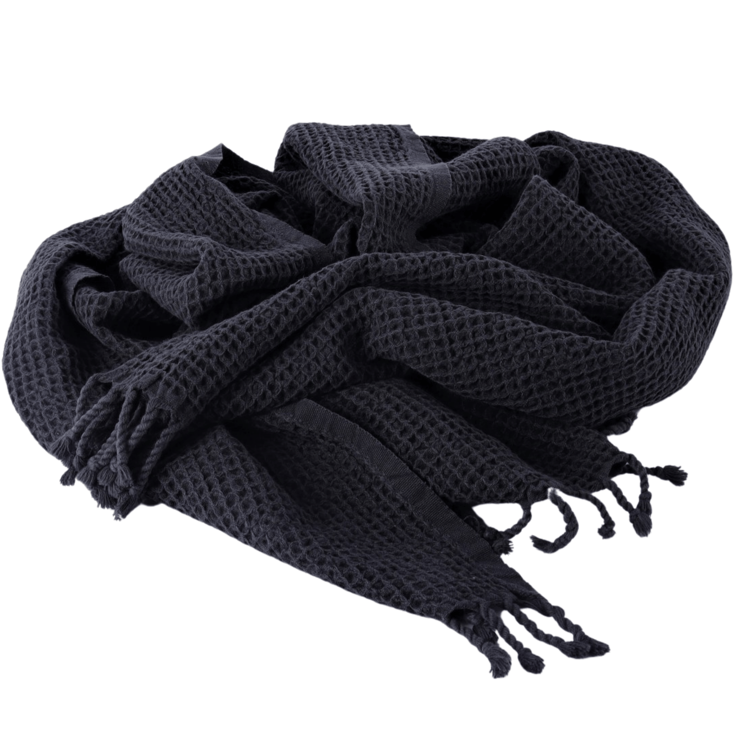 Anthracite Turkish Waffle Towels