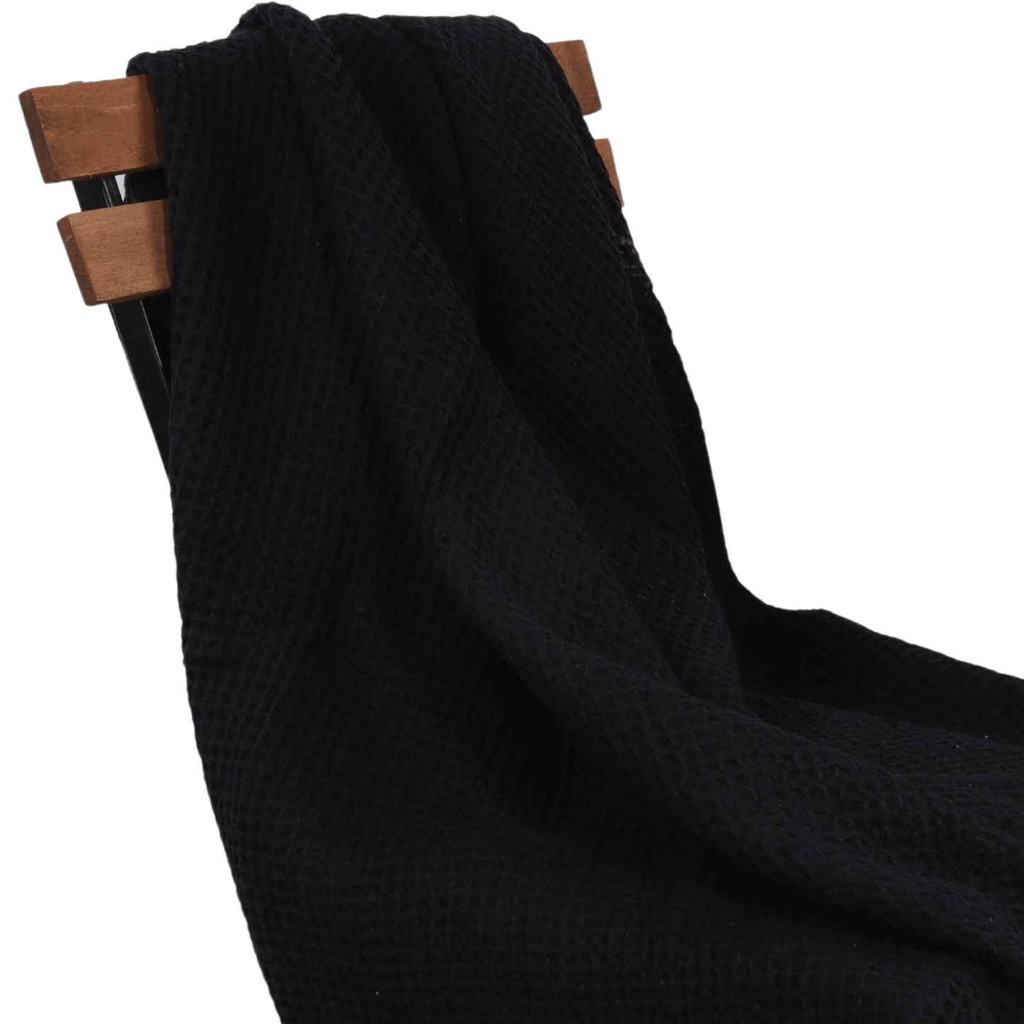 Black Turkish Waffle Towels