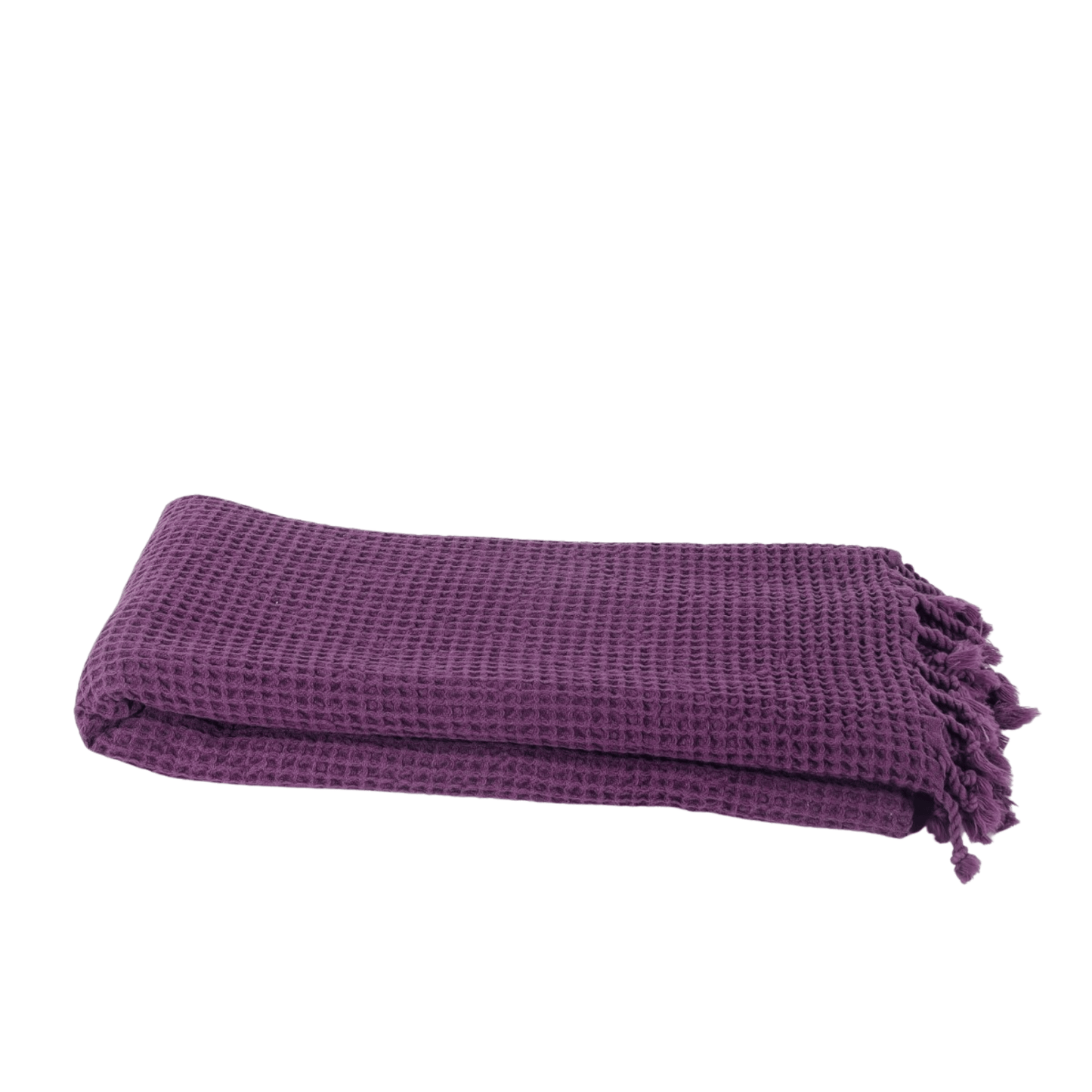 Dark Purple Turkish Waffle Towels