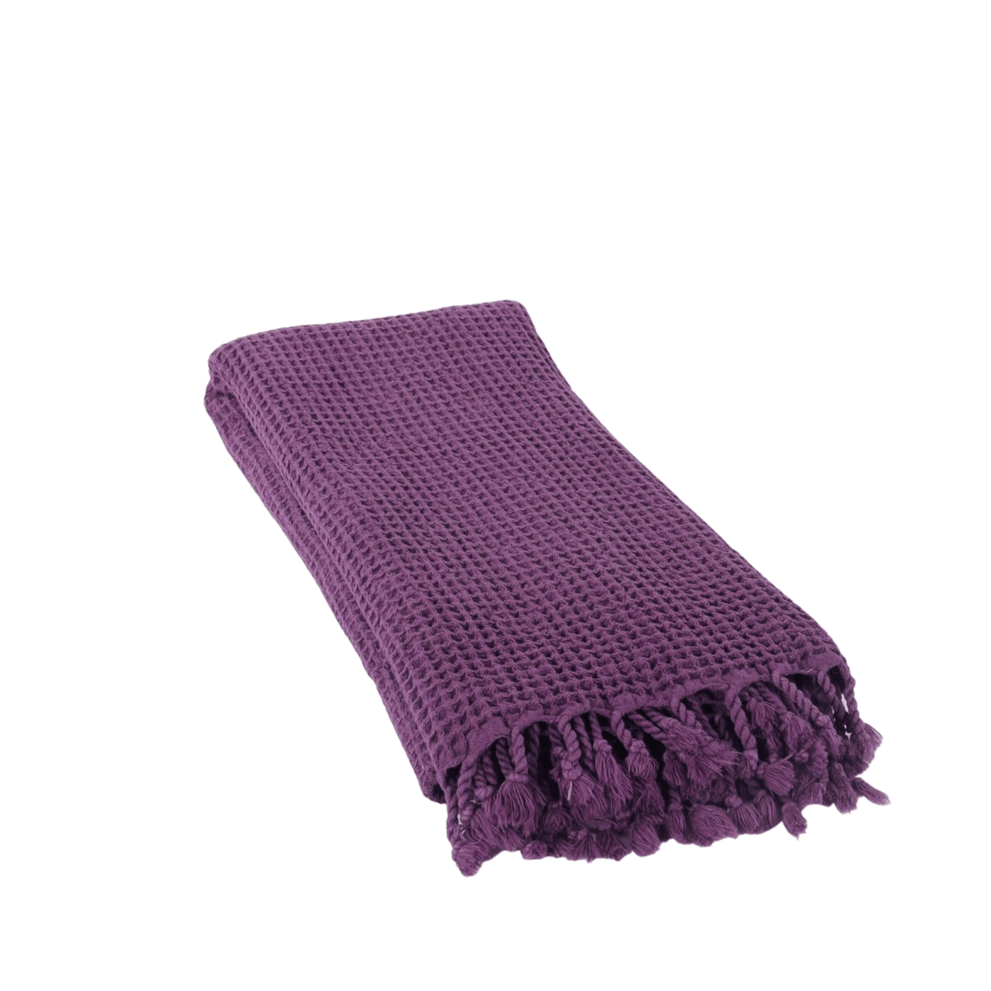 Dark Purple Turkish Waffle Towels
