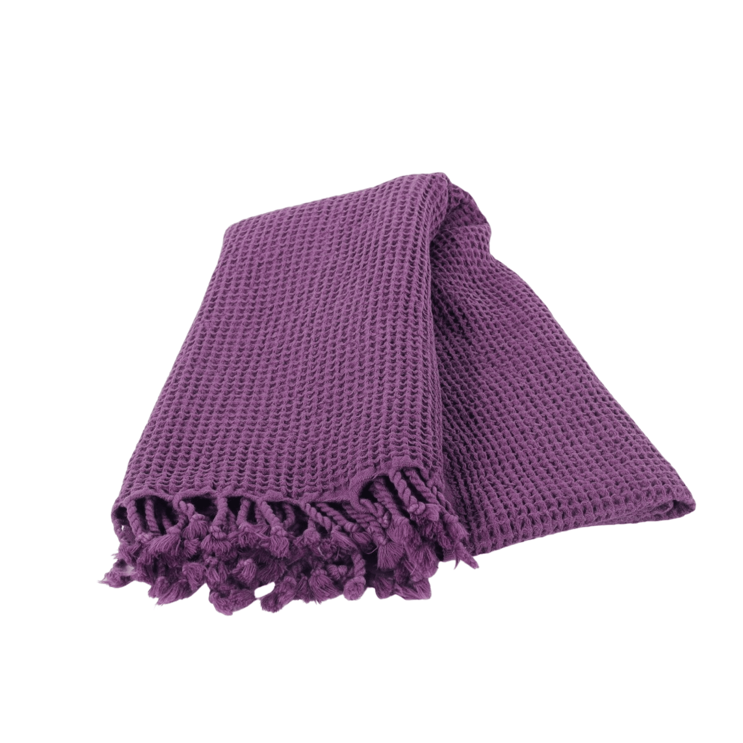 Dark Purple Turkish Waffle Towels