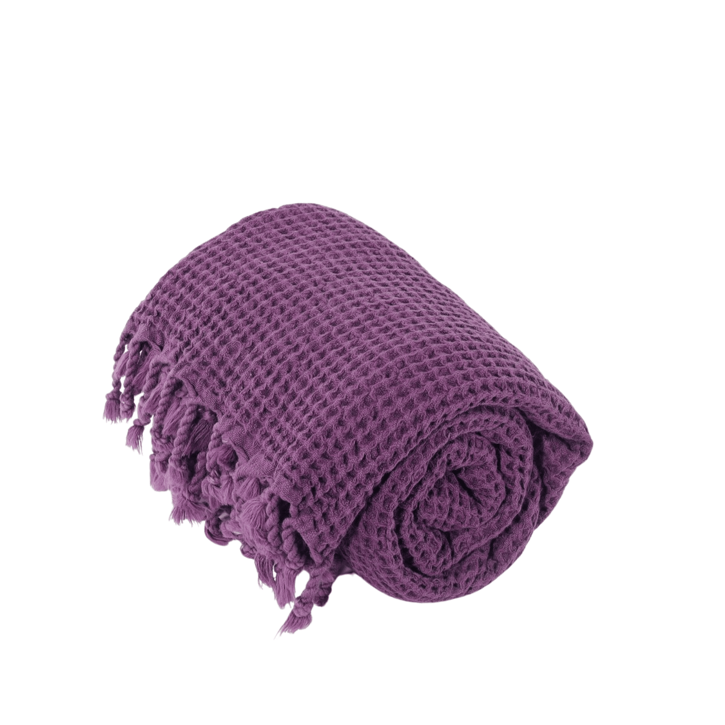 Dark Purple Turkish Waffle Towels