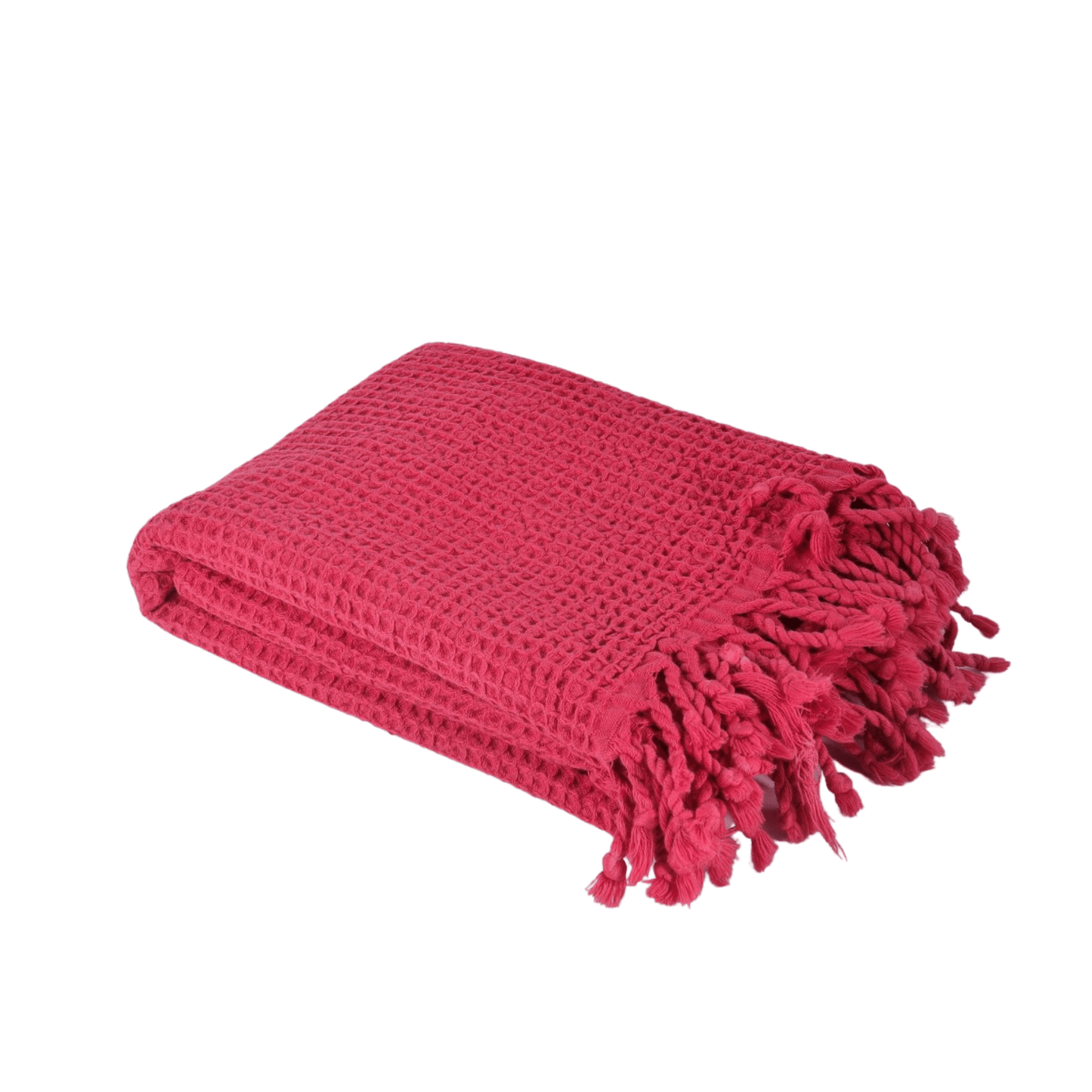 Fuchsia Turkish Waffle Towels