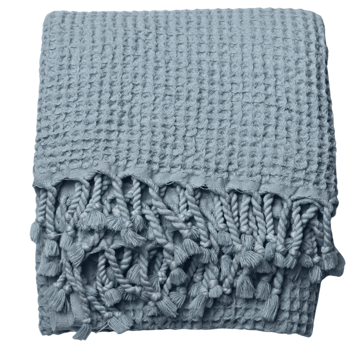 Ice Blue Turkish Waffle Towels