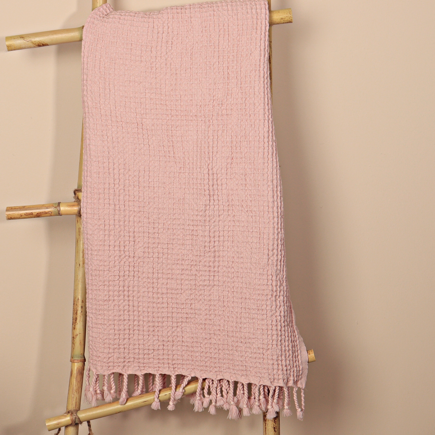 Light Pink Turkish Waffle Towels