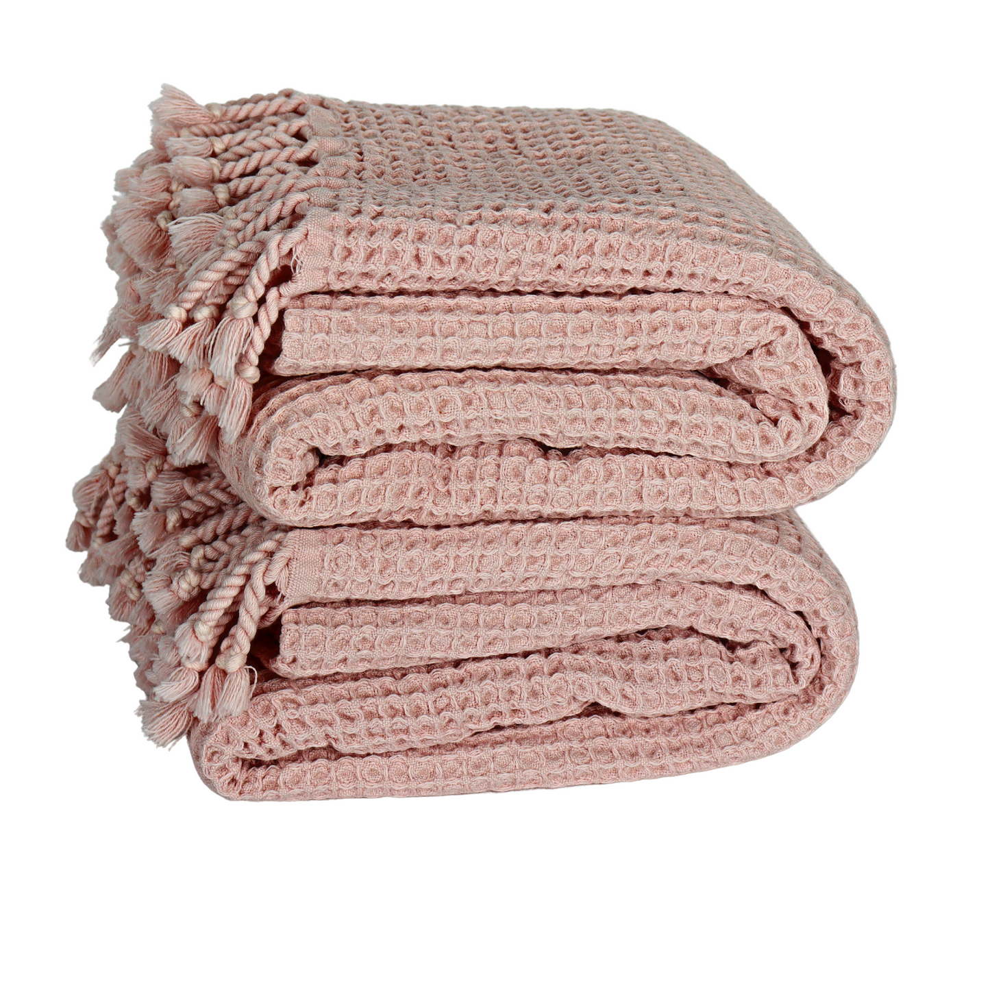Light Pink Turkish Waffle Towels
