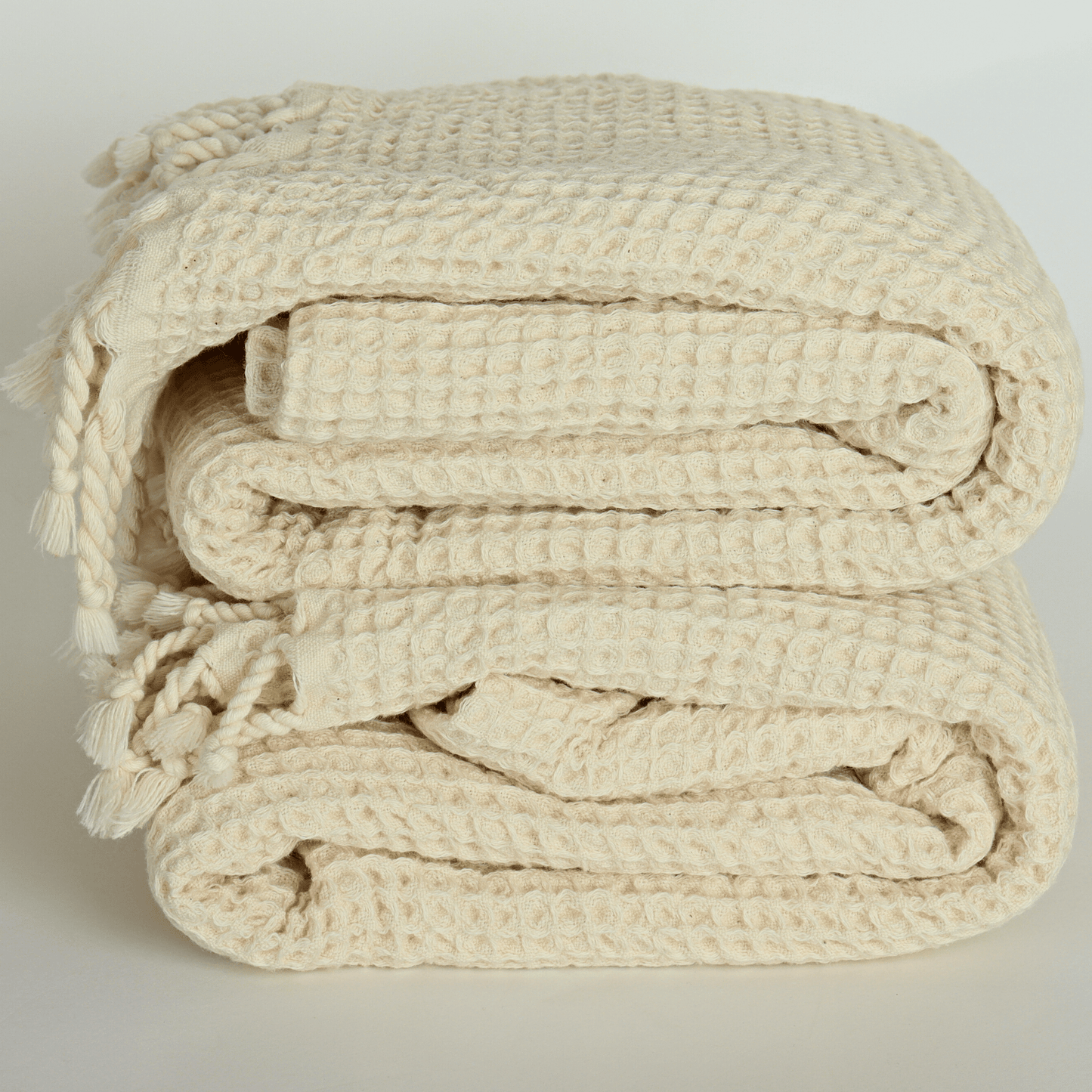Cream Turkish Waffle Towels