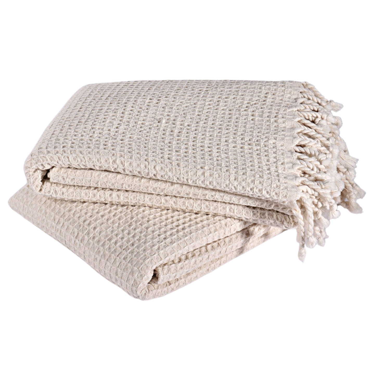 Natural Turkish Waffle Towels