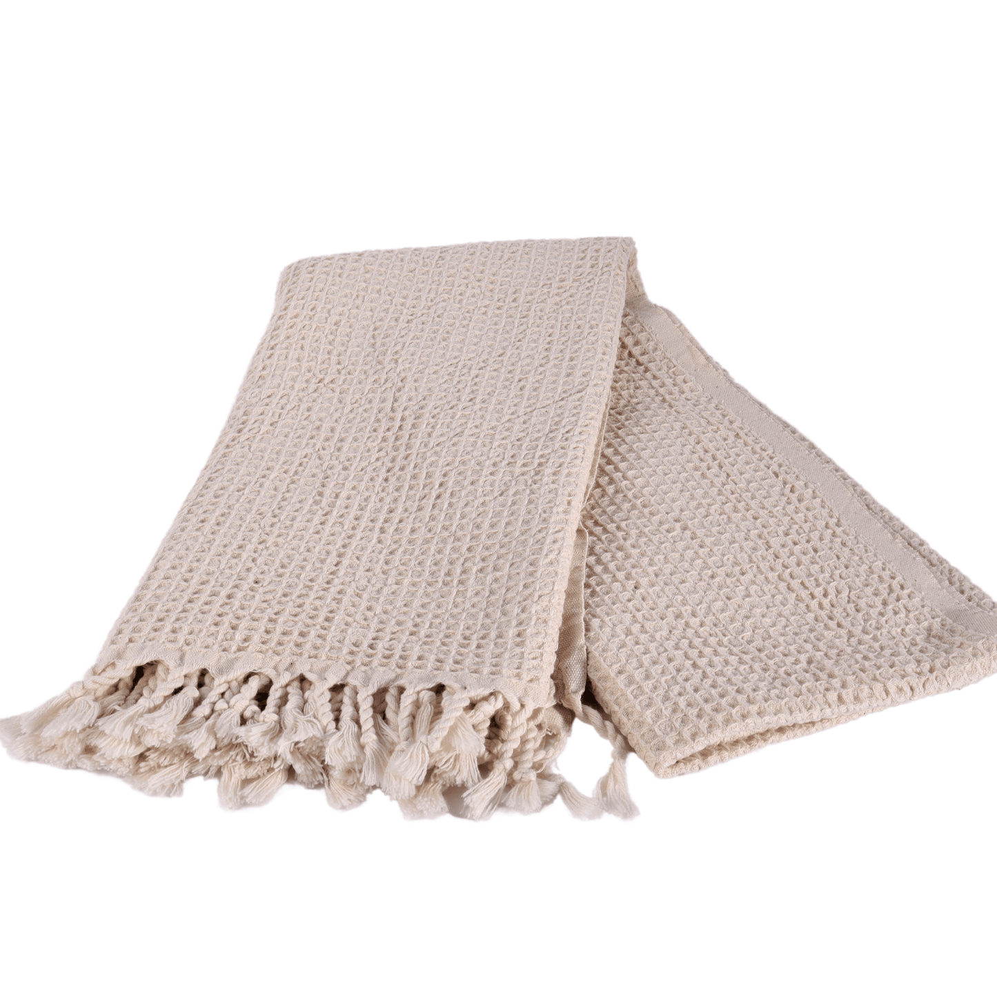 Natural Turkish Waffle Towels