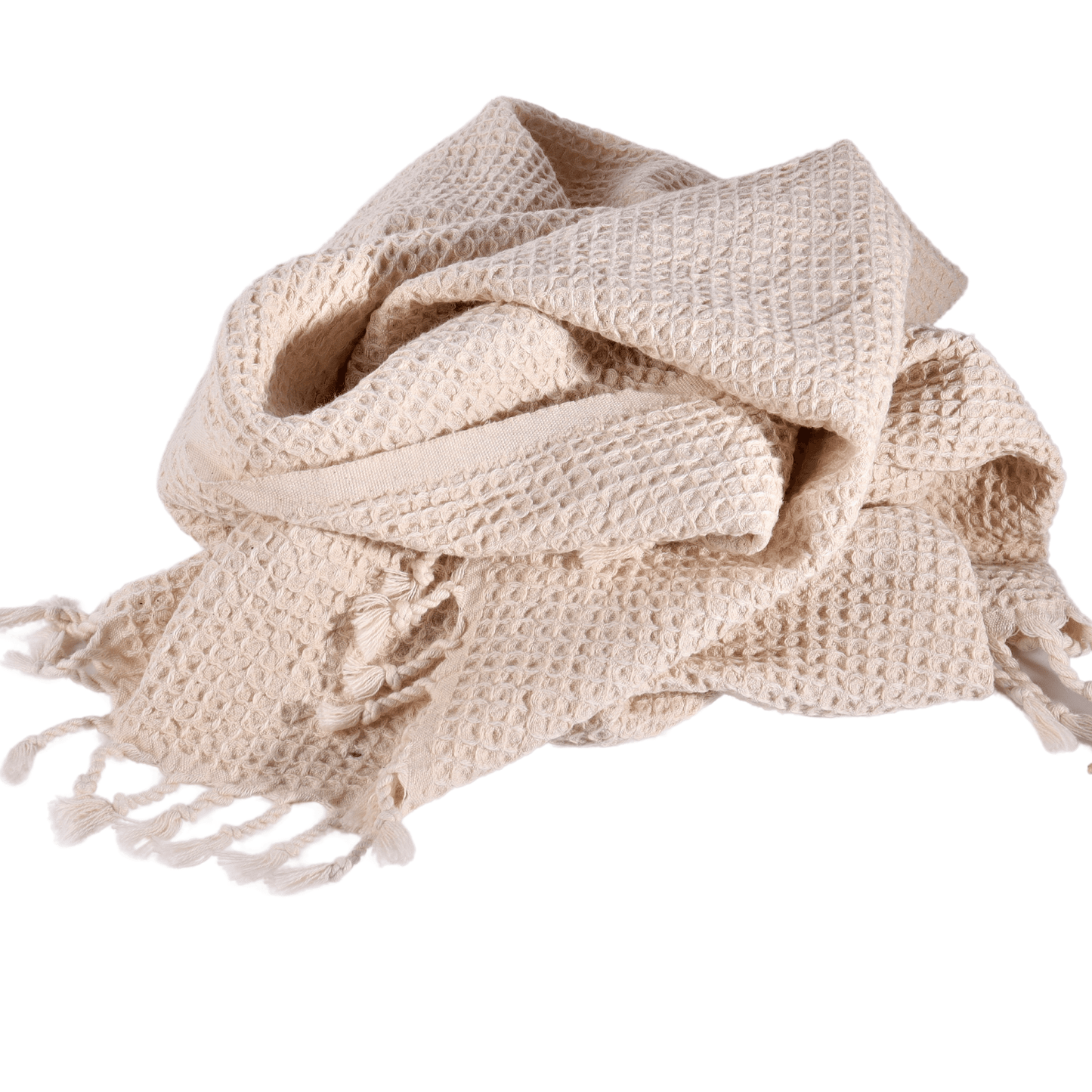 Natural Turkish Waffle Towels