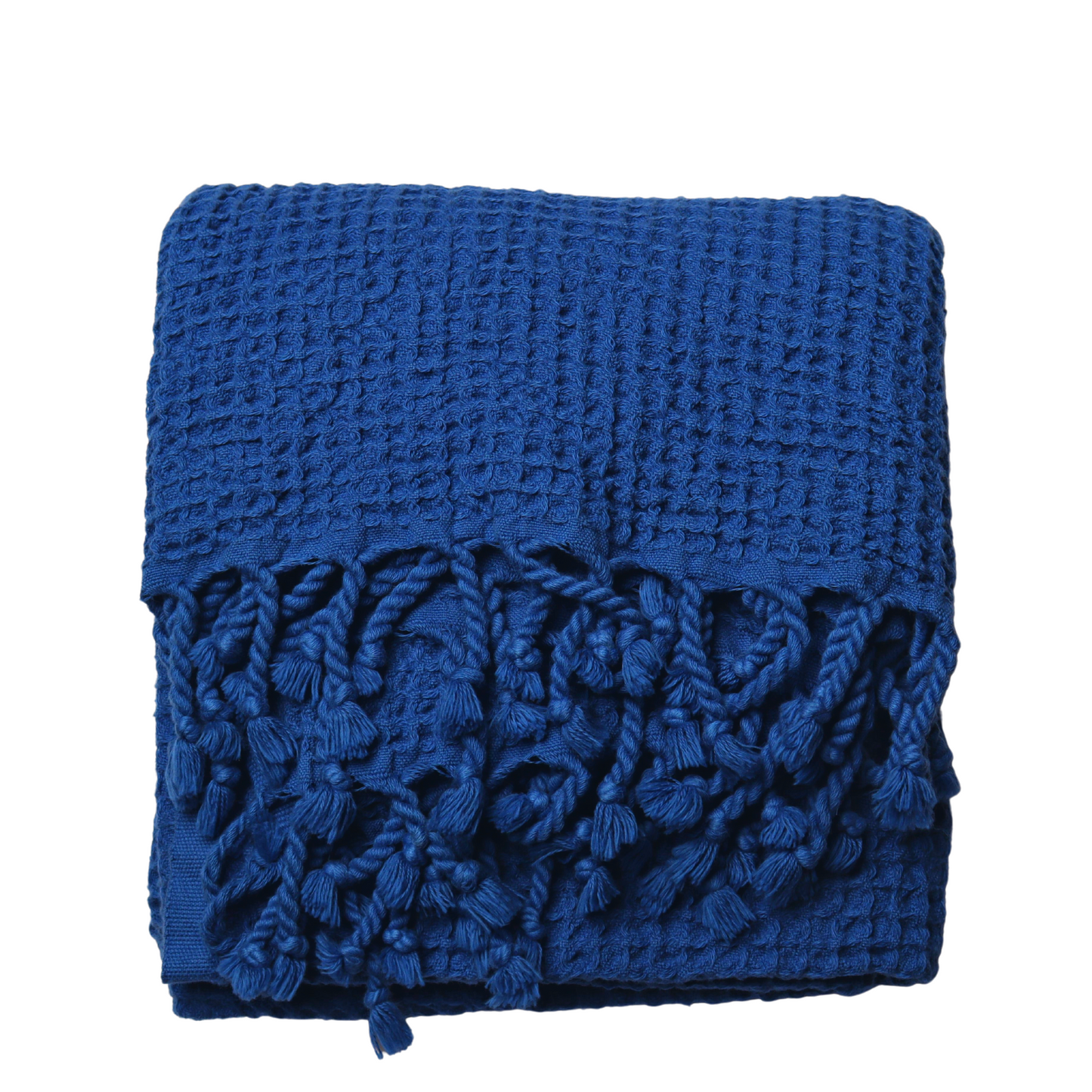 Bulk Turkish Waffle Towels Navy Blue - Pack of 4