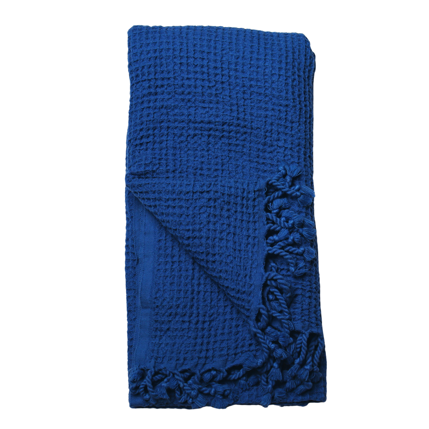 Bulk Turkish Waffle Towels Navy Blue - Pack of 4