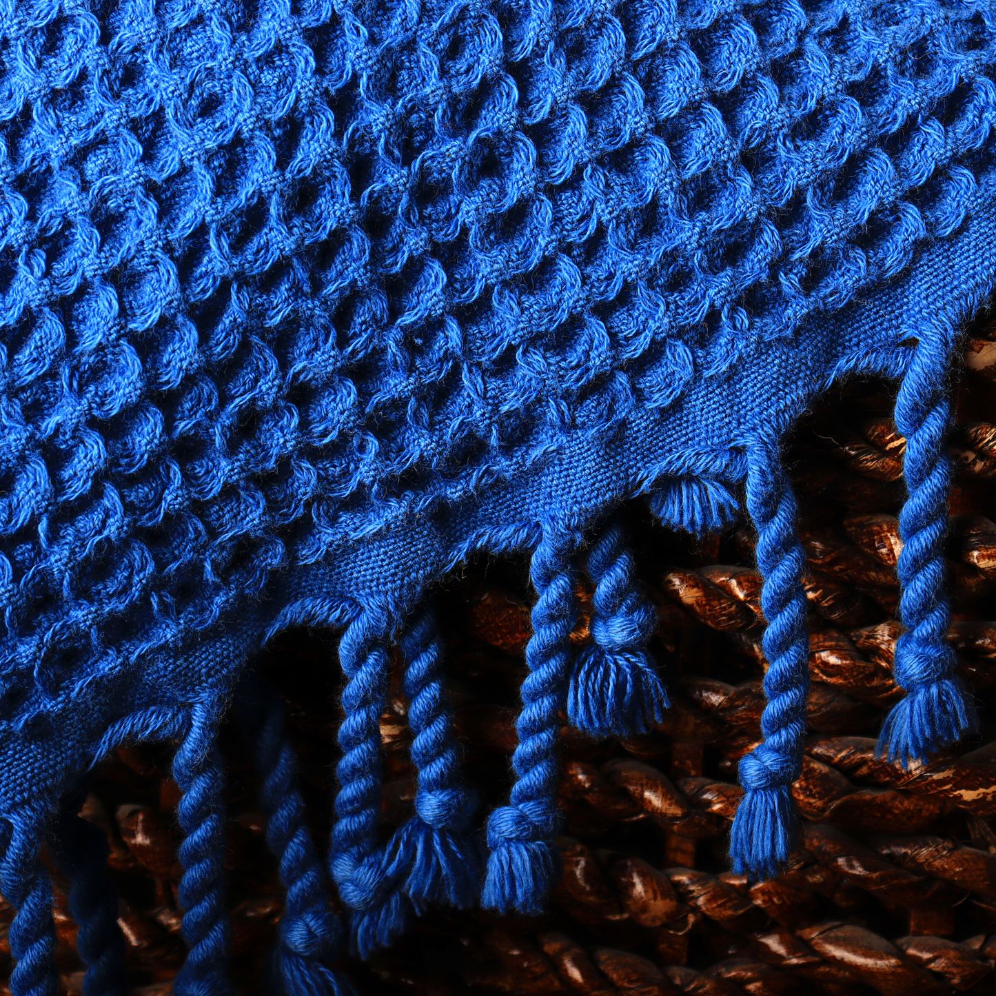 Navy Blue Turkish Waffle Towels