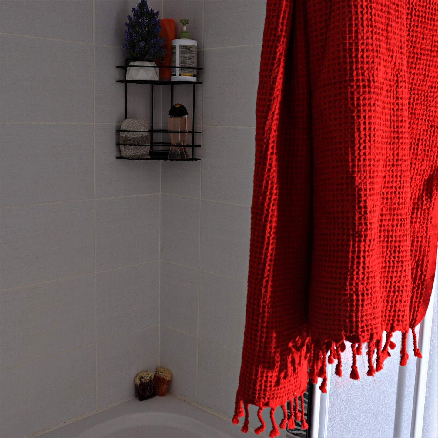 Red Turkish Waffle Towels