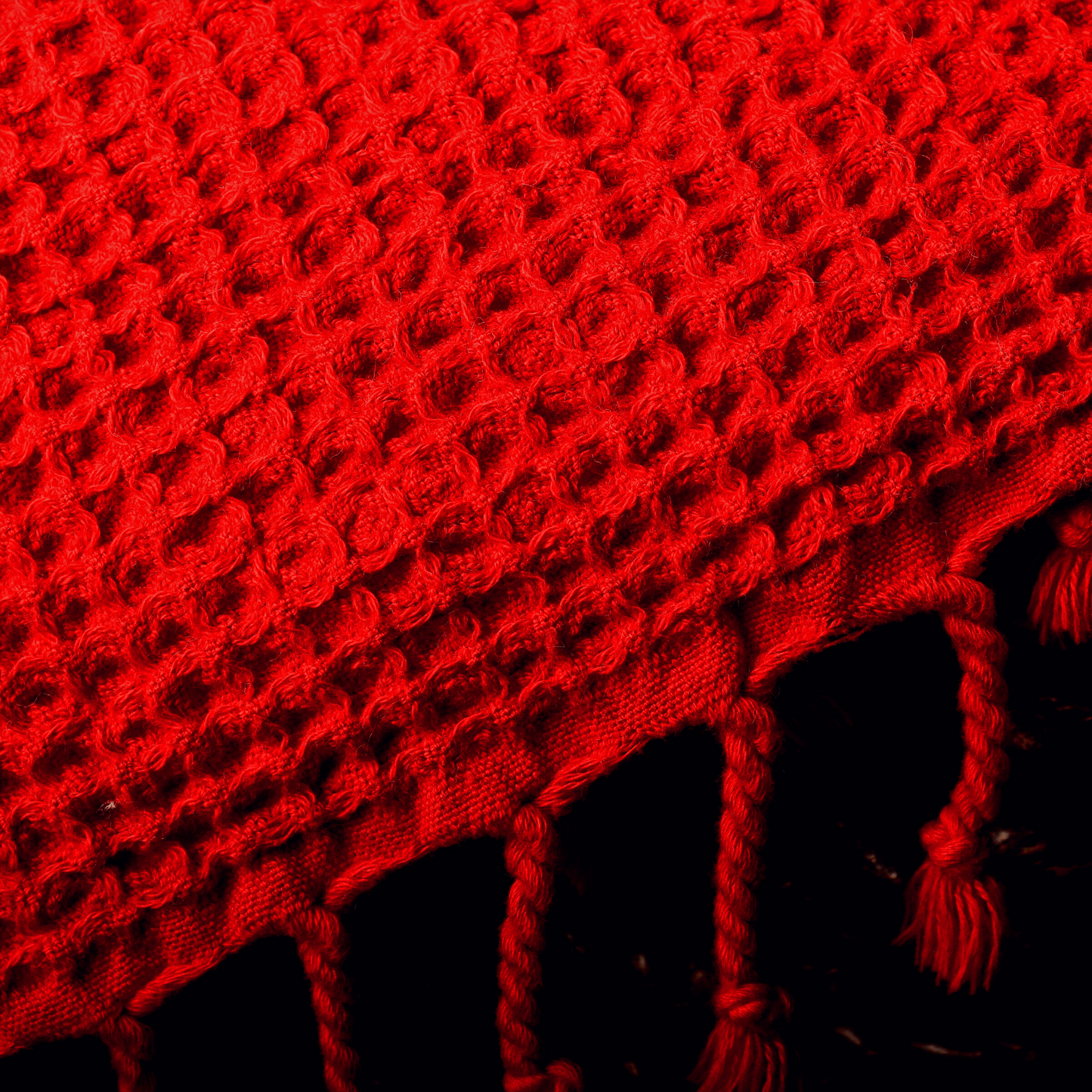 Red Turkish Waffle Towels