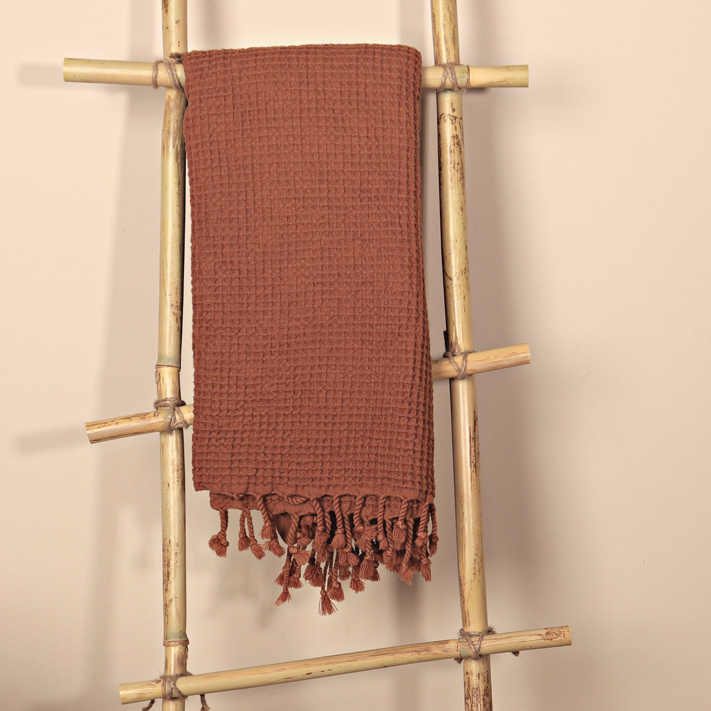 Rust Turkish Waffle Towels