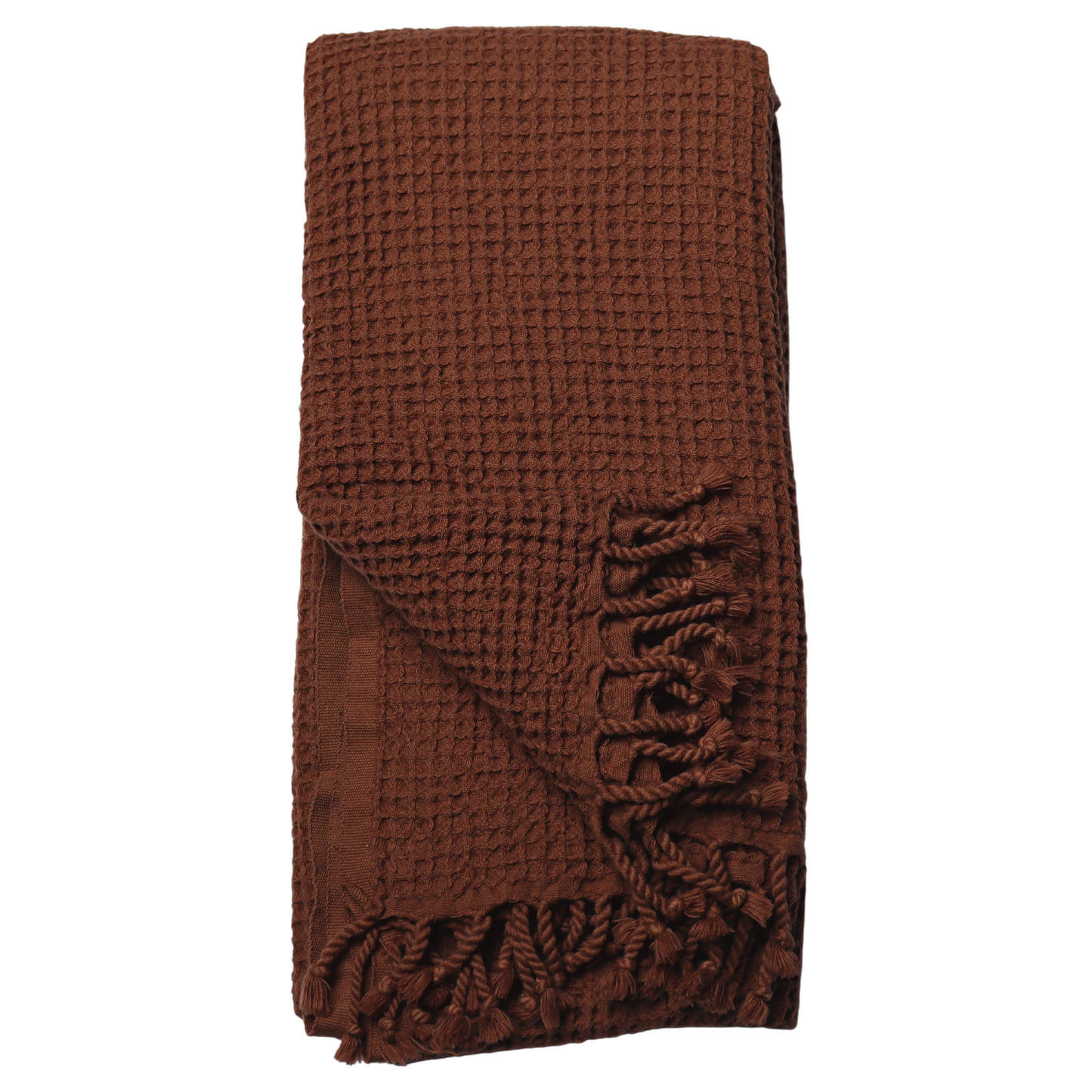 Rust Turkish Waffle Towels