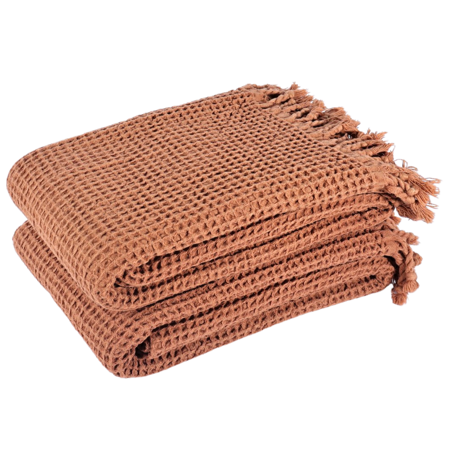 Tobacco Turkish Waffle Towels