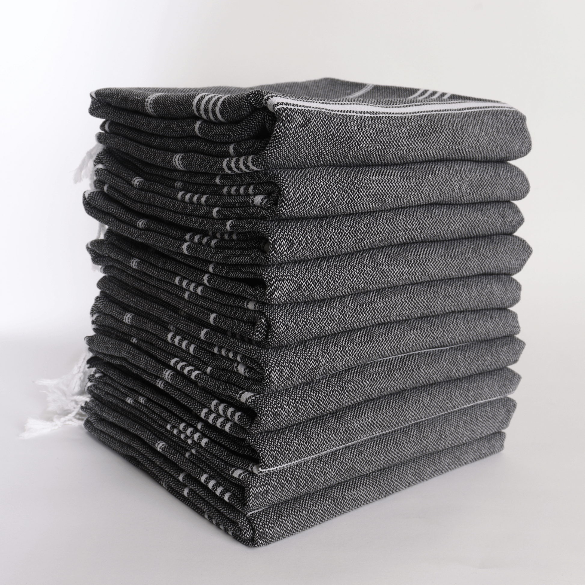 Black Turkish Towel Sultan 5 - wholesale bulk turkish towels