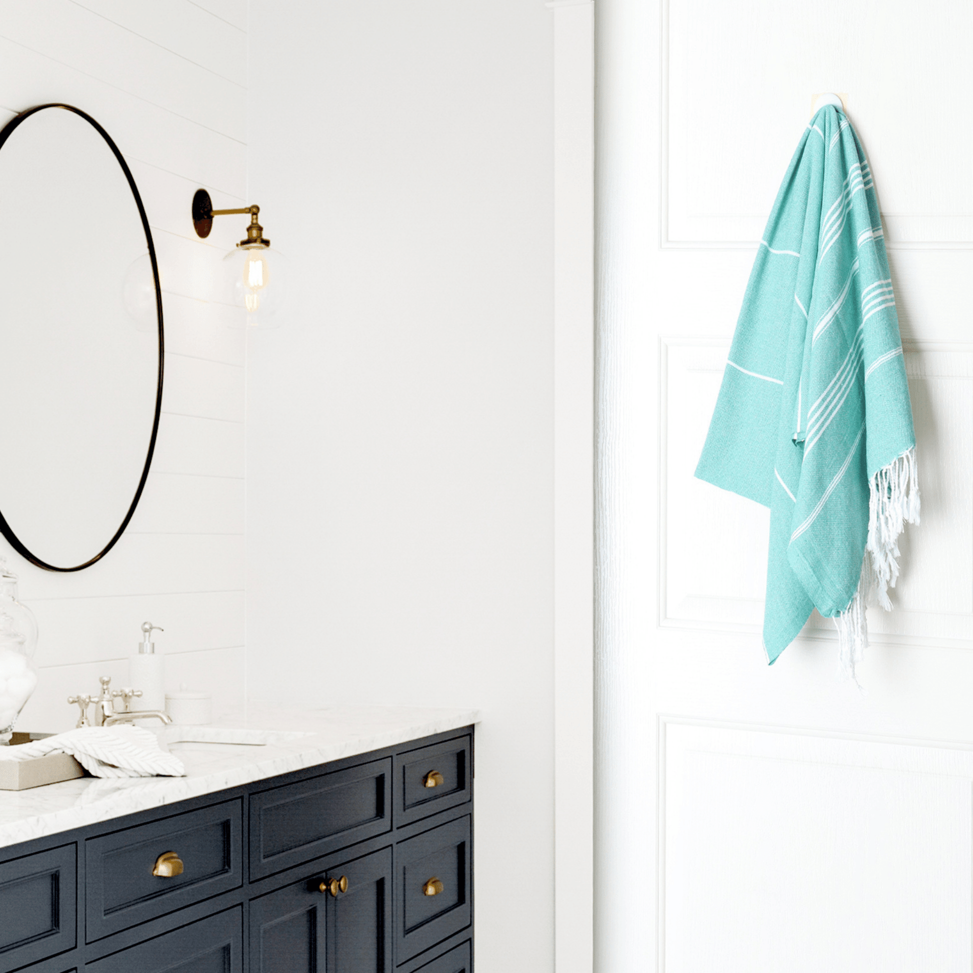 Green Turkish Beach Towel Sultan