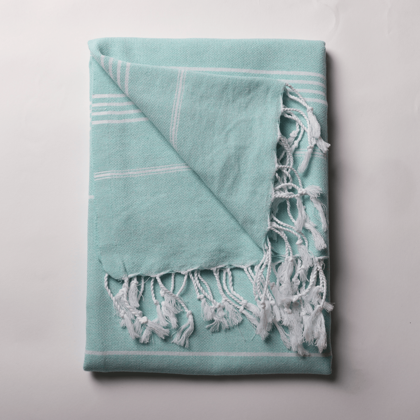 Light Green Turkish Beach Towel Sultan