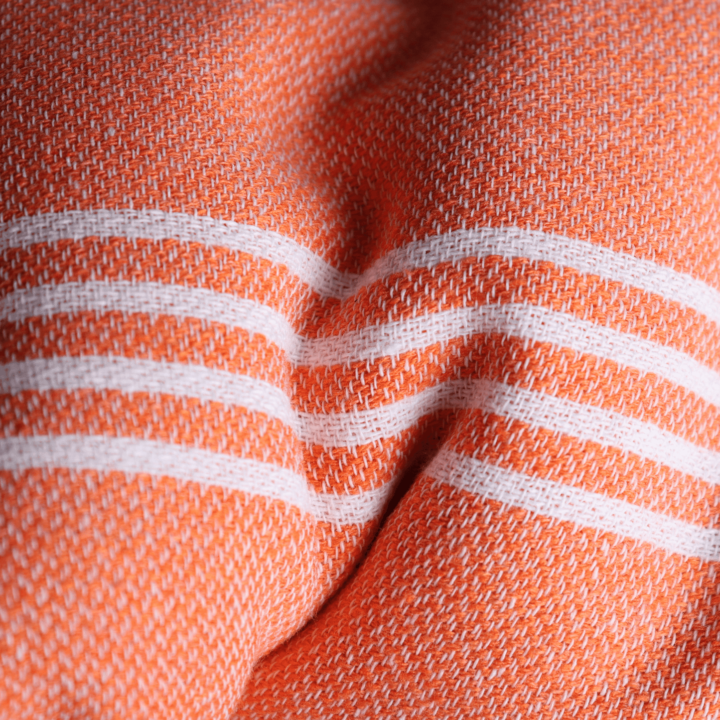 Orange Turkish Beach Towel Sultan