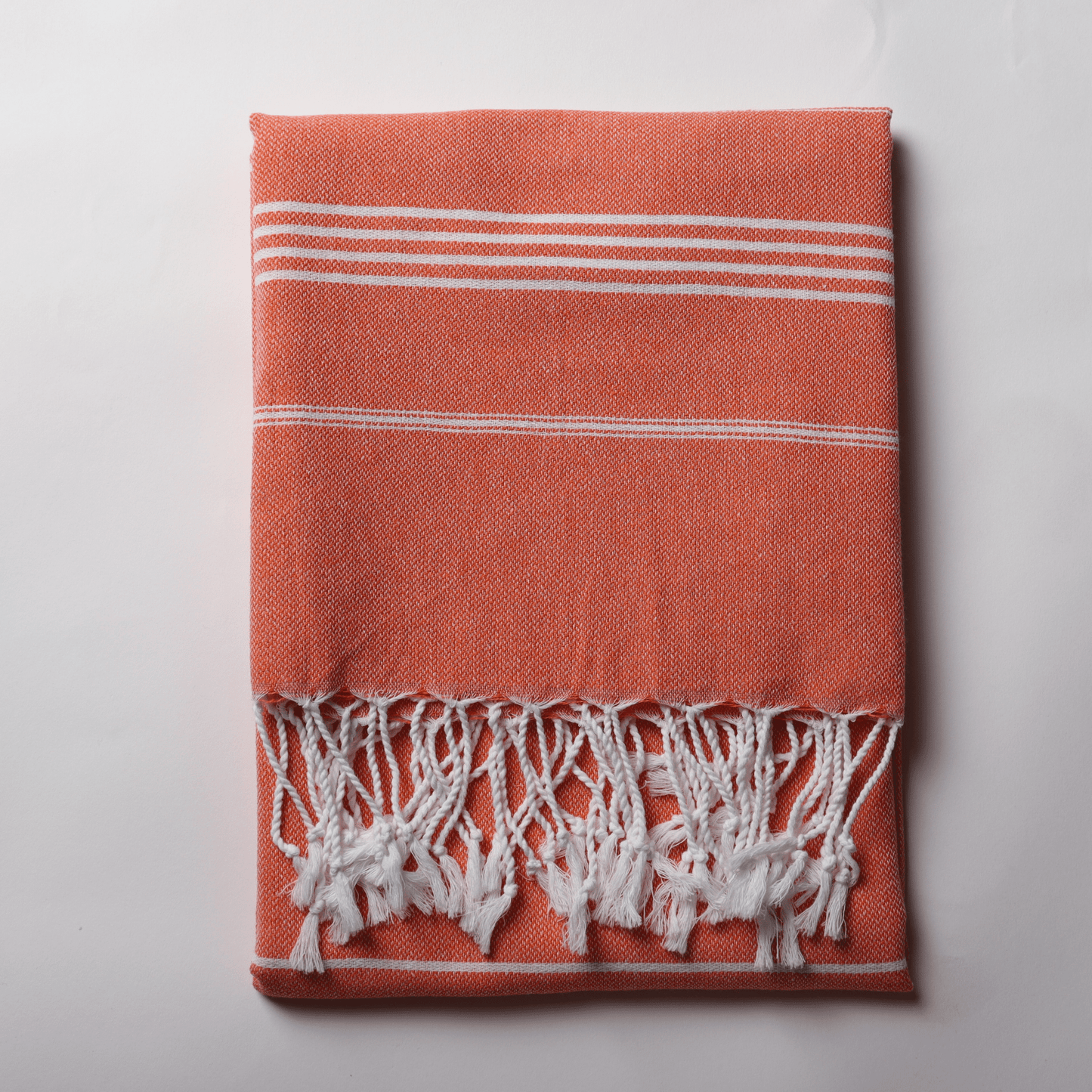 Orange Turkish Beach Towel Sultan