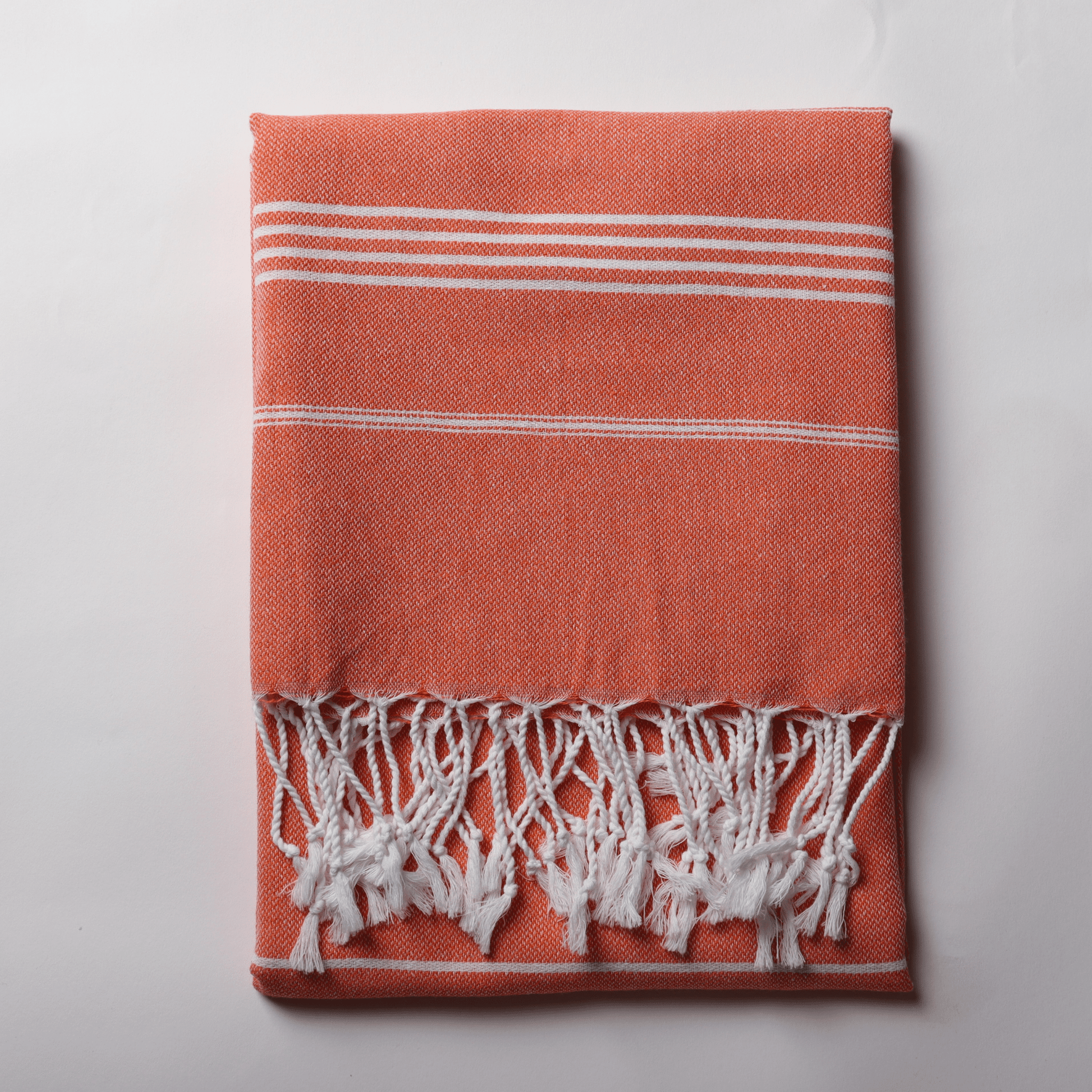 Orange Turkish Beach Towel Sultan