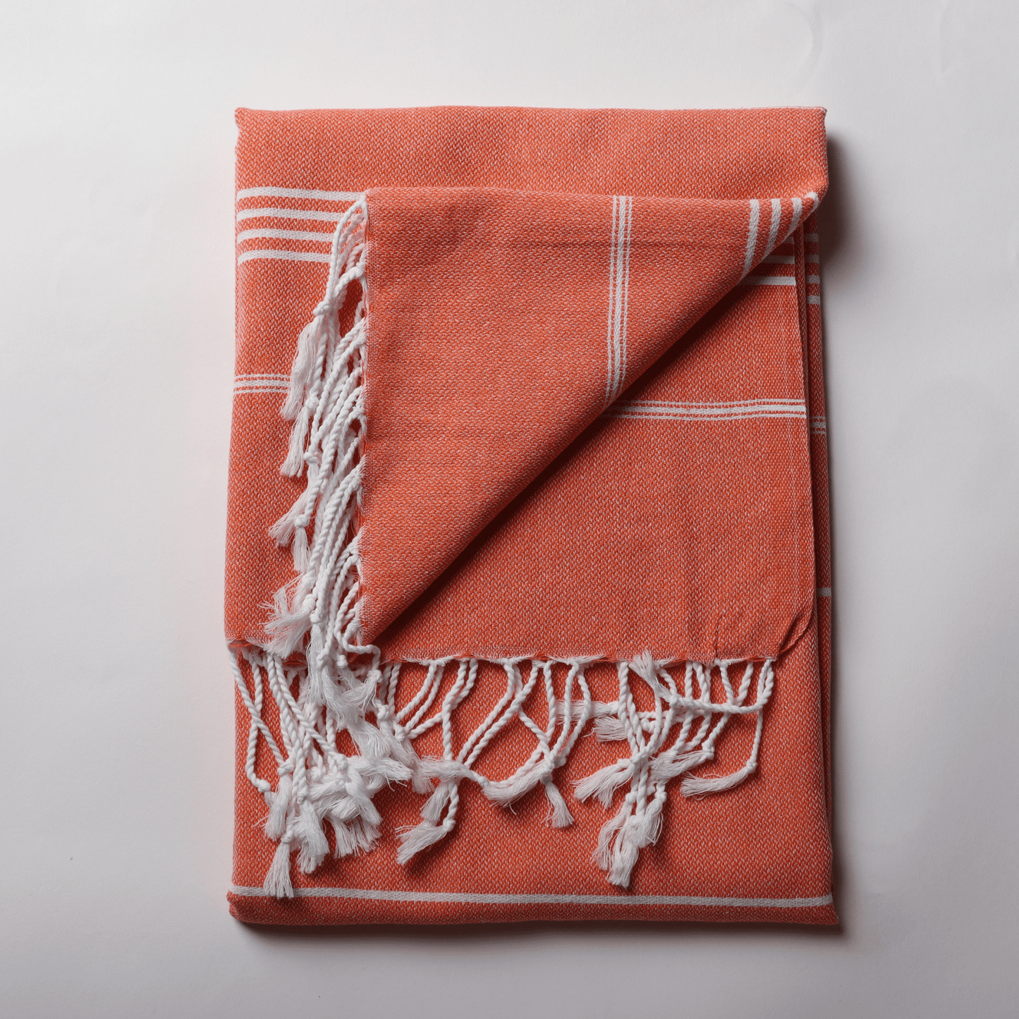 Orange Turkish Beach Towel Sultan