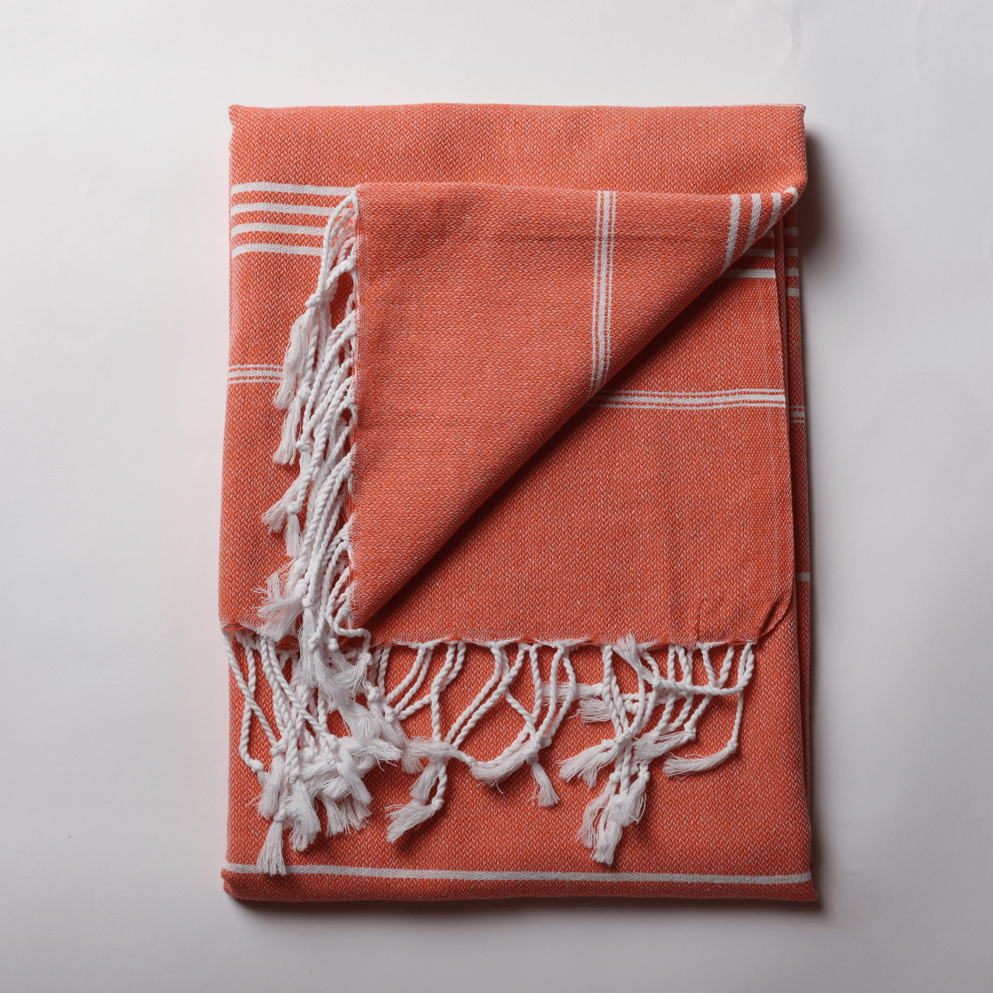 Orange Turkish Beach Towel Sultan