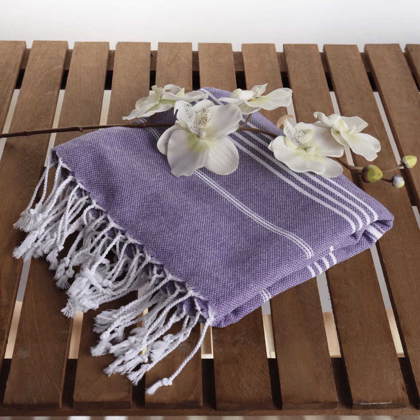 Purple Turkish Beach Towel Sultan 1