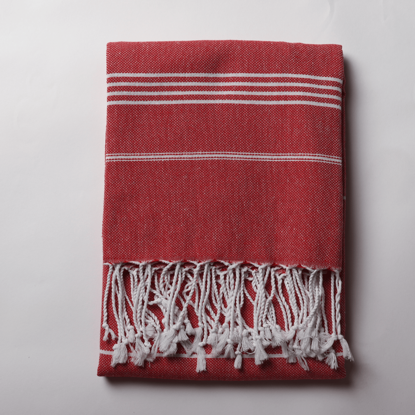Red Turkish Beach Towel Sultan - 3