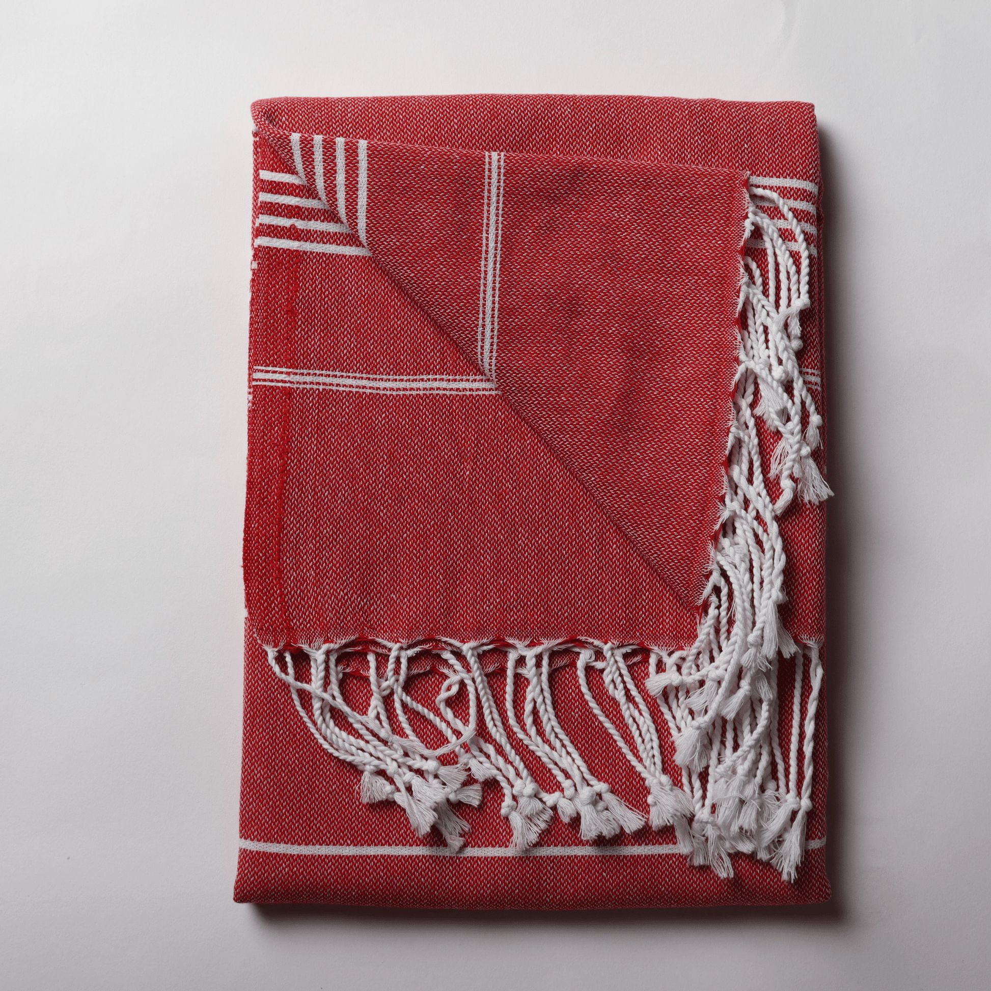 Red Turkish Beach Towel Sultan - 1