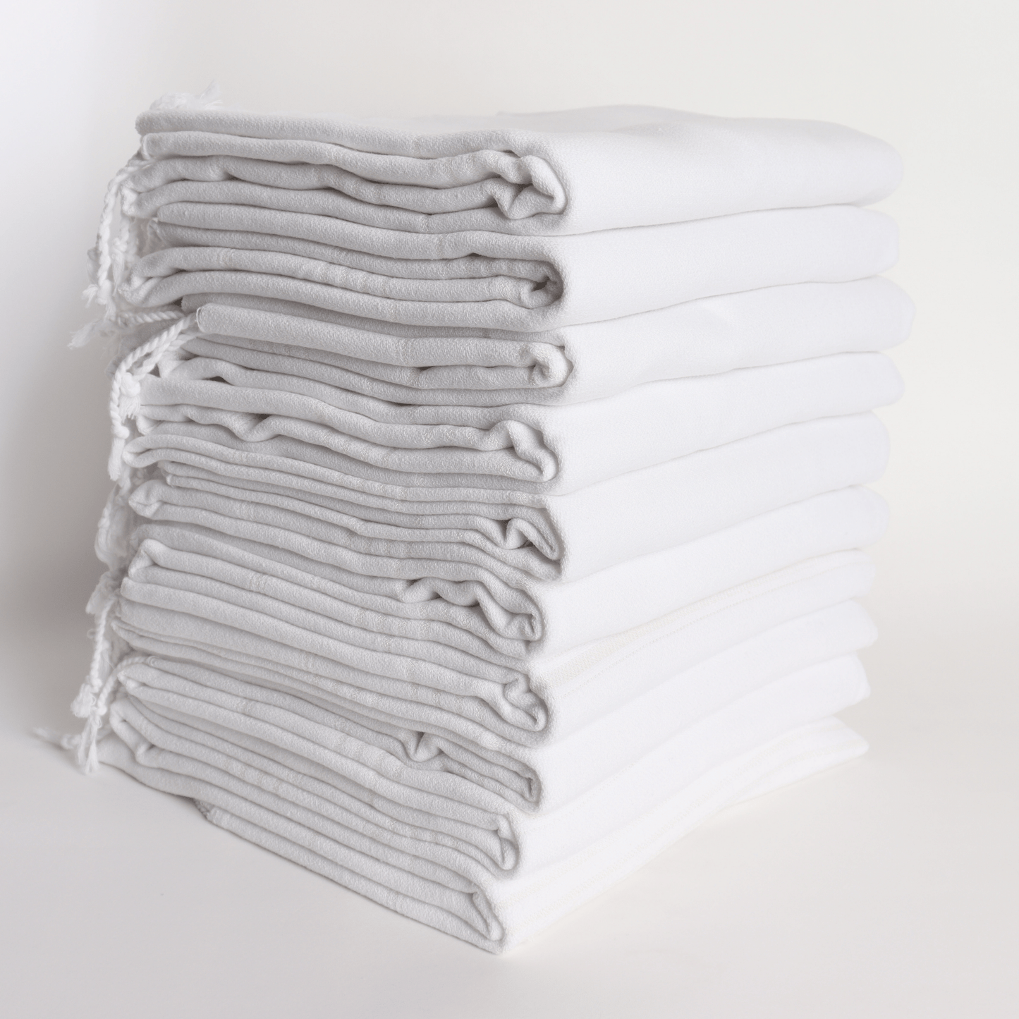 White Turkish Beach Towel Sultan - 7