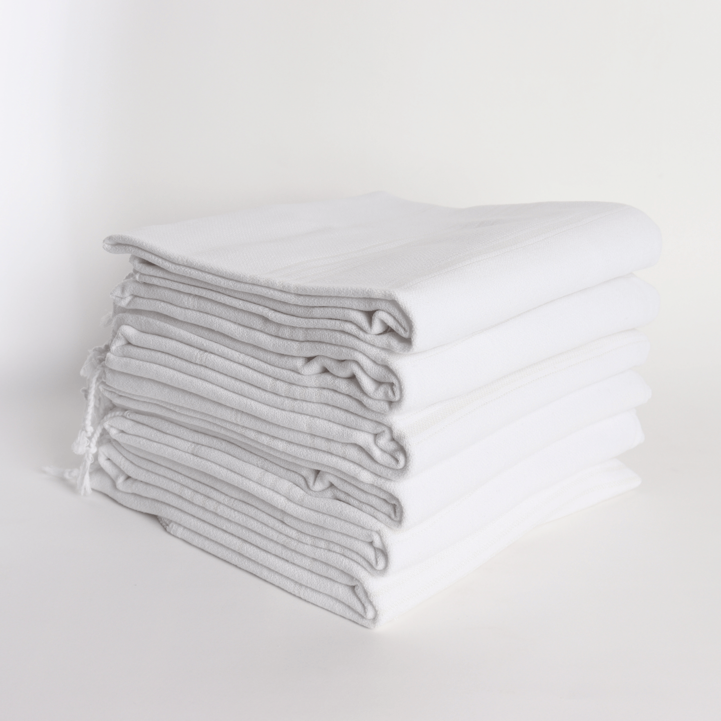 White Turkish Beach Towel Sultan - 8