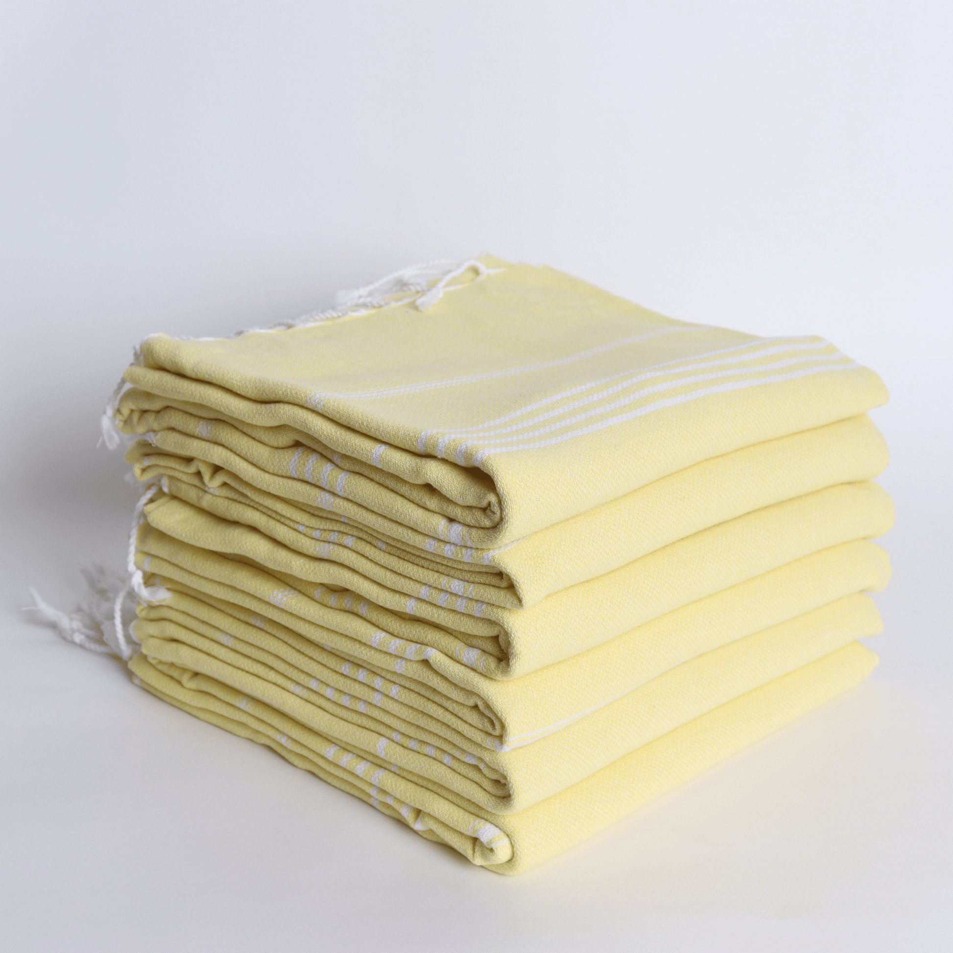 Yellow Turkish Beach Towel Sultan - 7