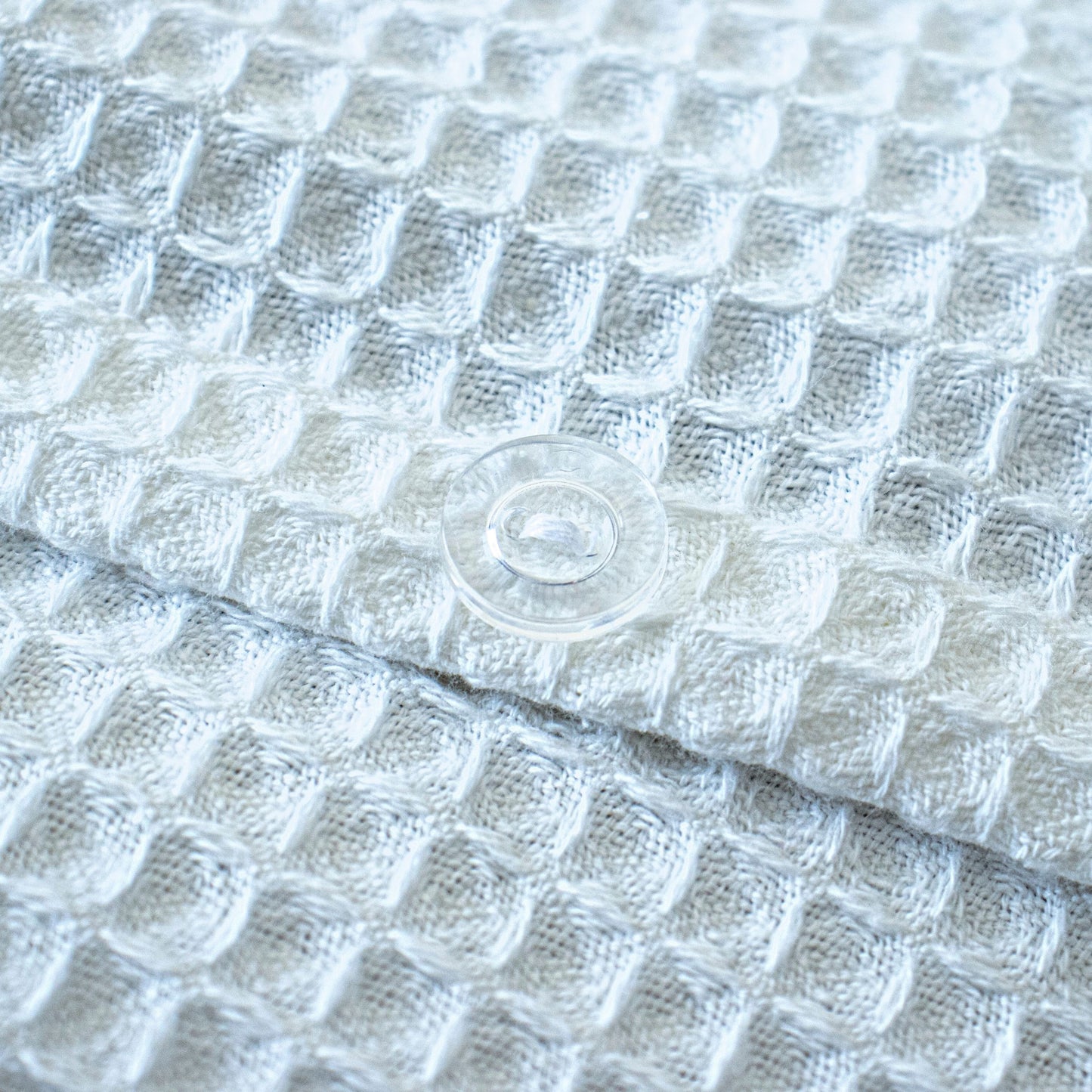 White Waffle Duvet Cover Sets - 3 Pcs - 17
