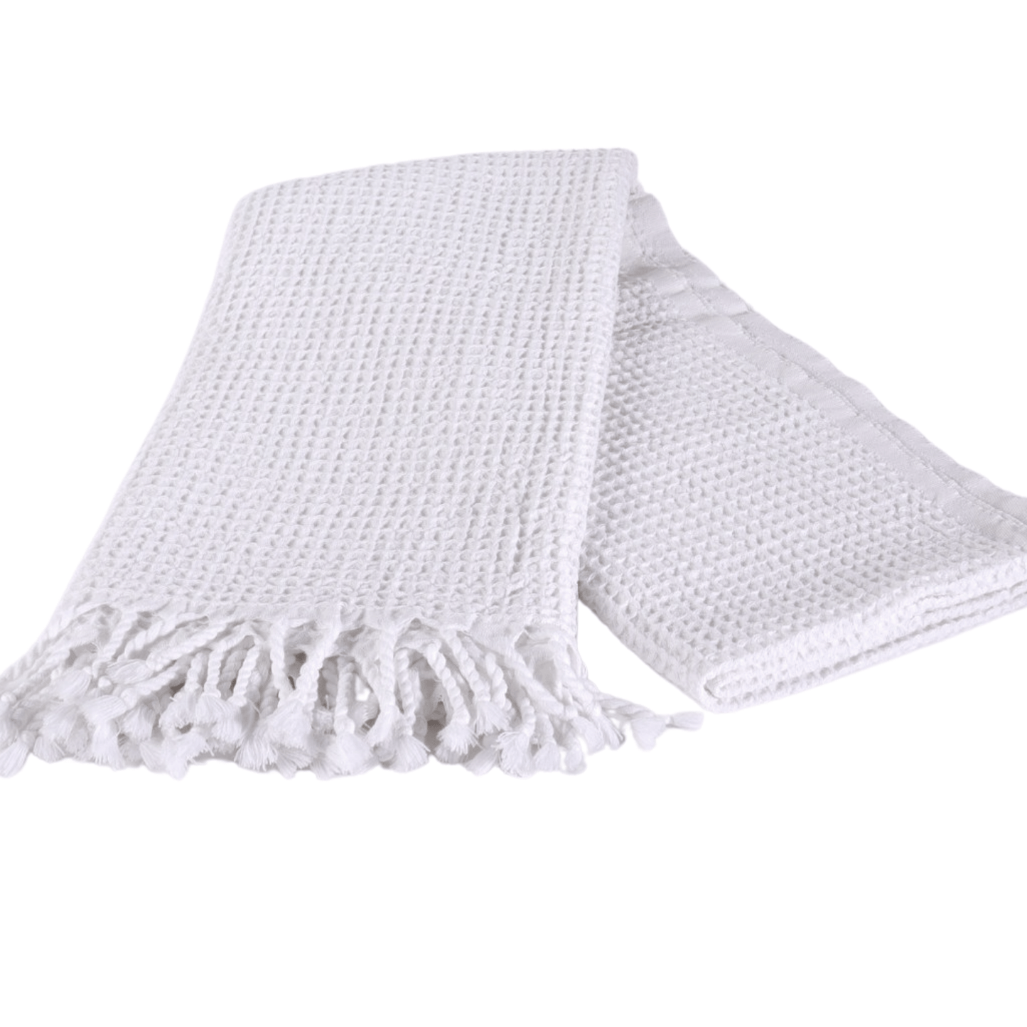 White Turkish Waffle Towels