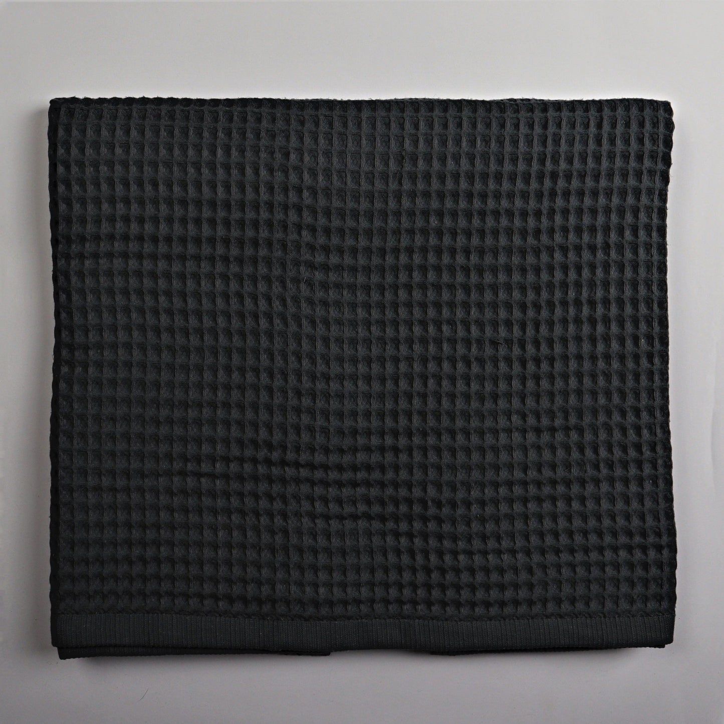 Anthracite Waffle Weave Towels Sets - 2 Bath, 2 Hand Towels