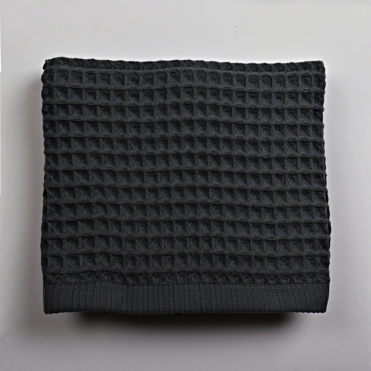Anthracite Waffle Weave Towels Sets - 2 Bath, 2 Hand Towels