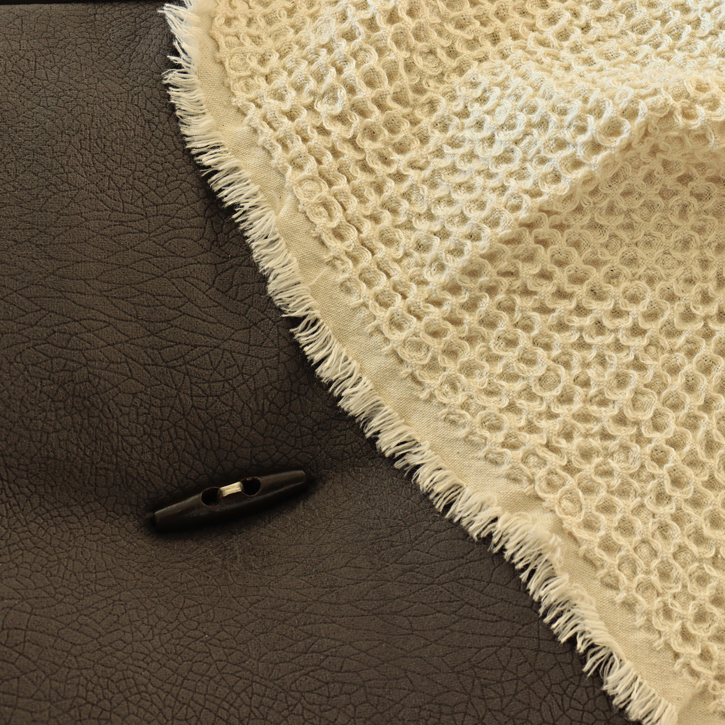 Natural Waffle Throw Blankets