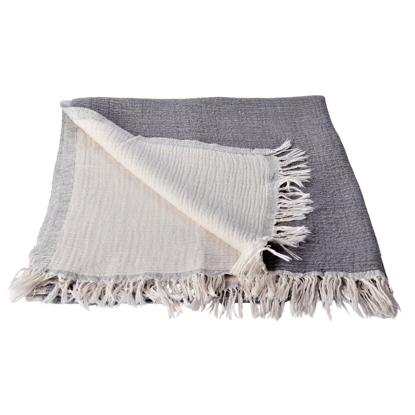 Muslin Towels for Adults anthracite 3
