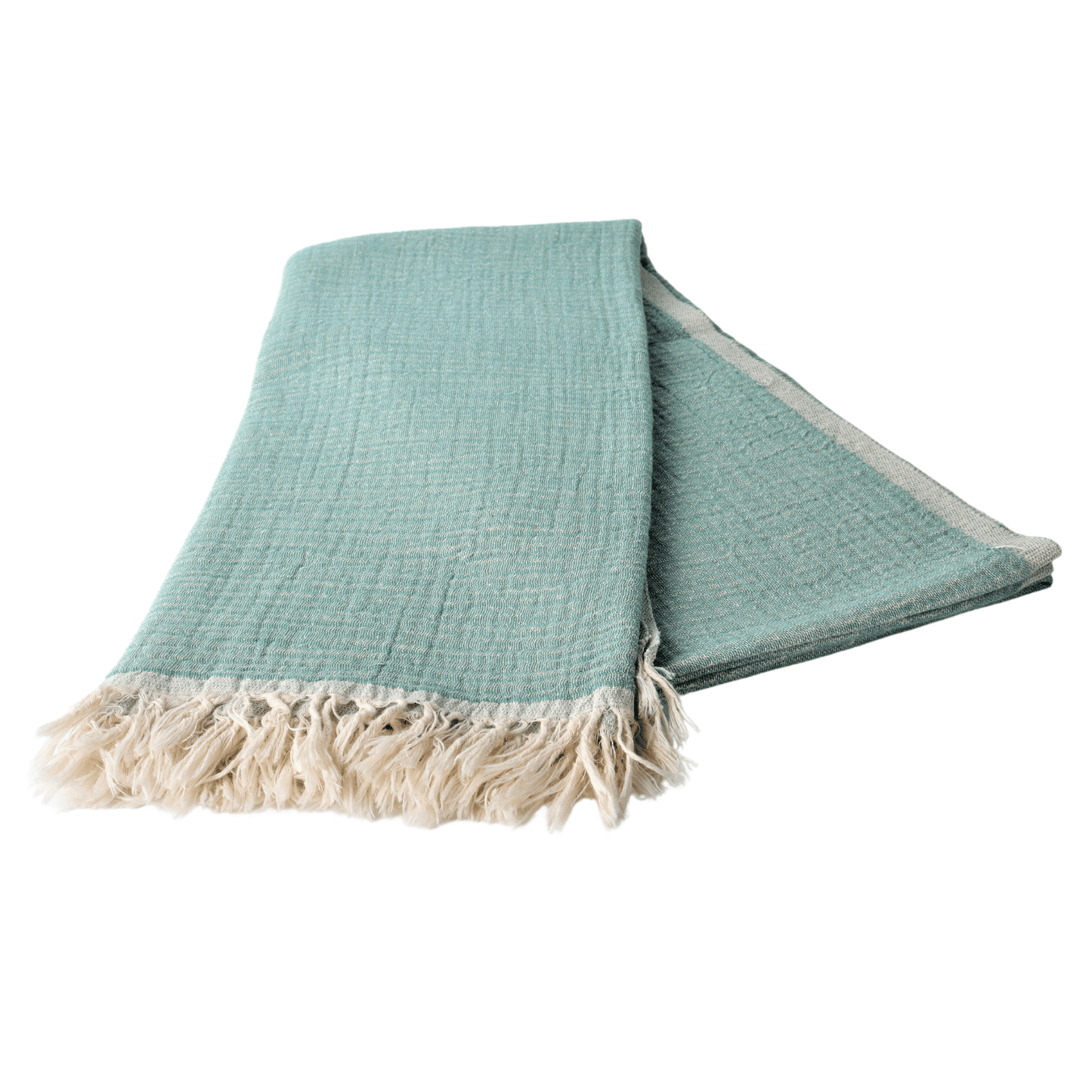 Muslin Towels for Adults ice green