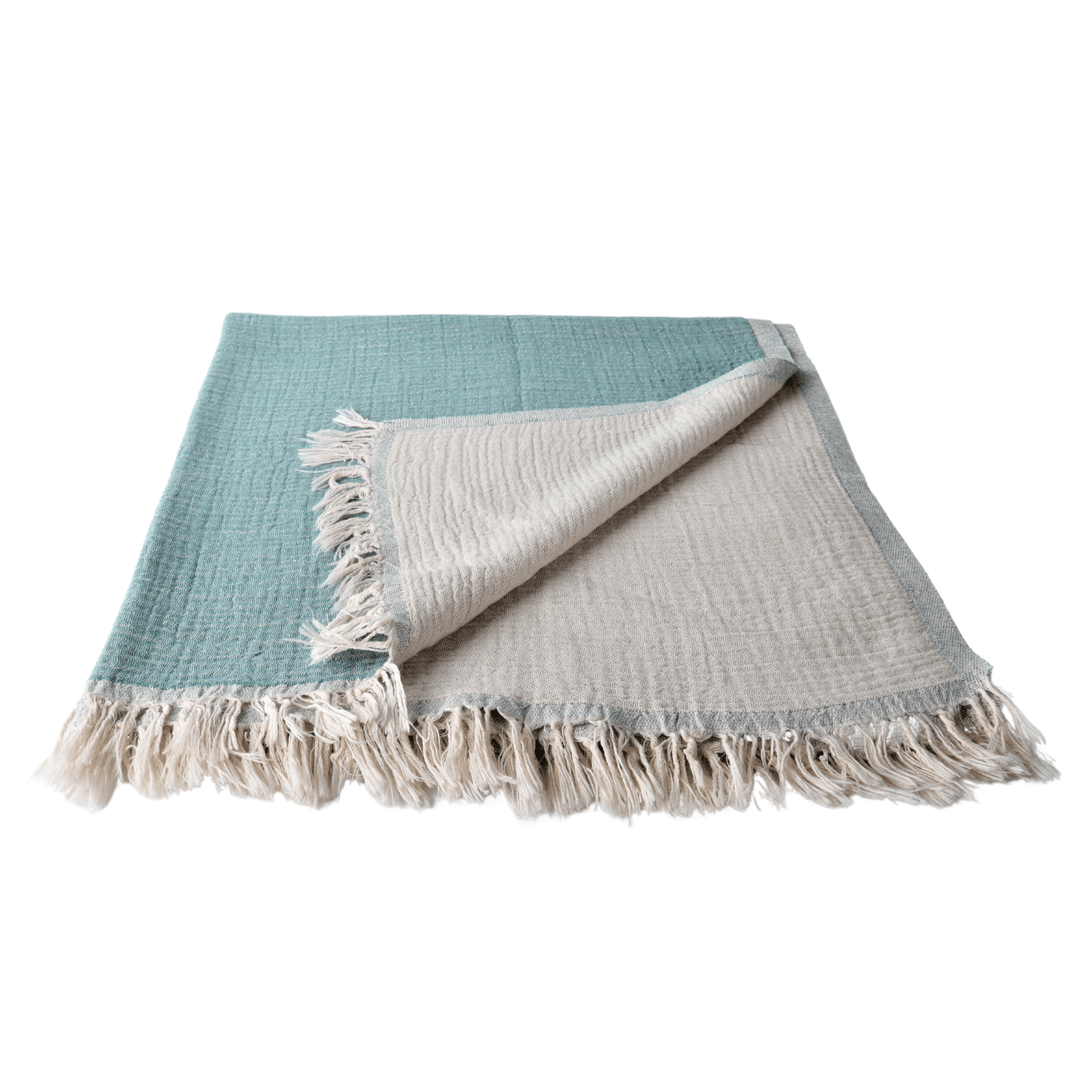 Muslin Towels for Adults ice green