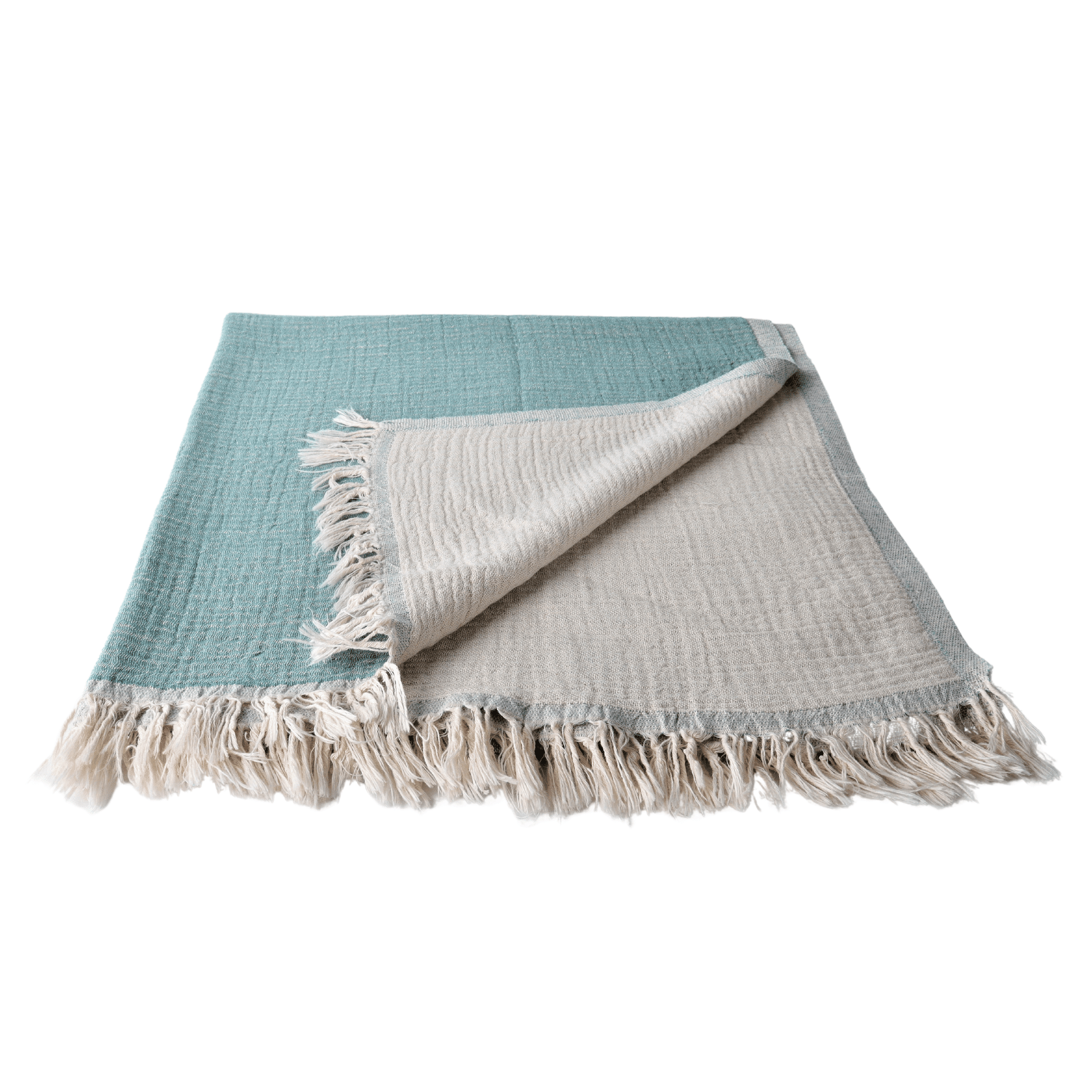Muslin Towels for Adults ice green