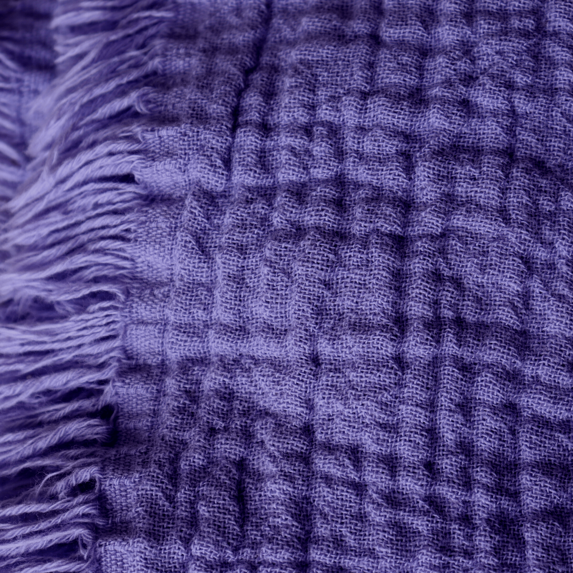 Purple Muslin Towel for Adults
