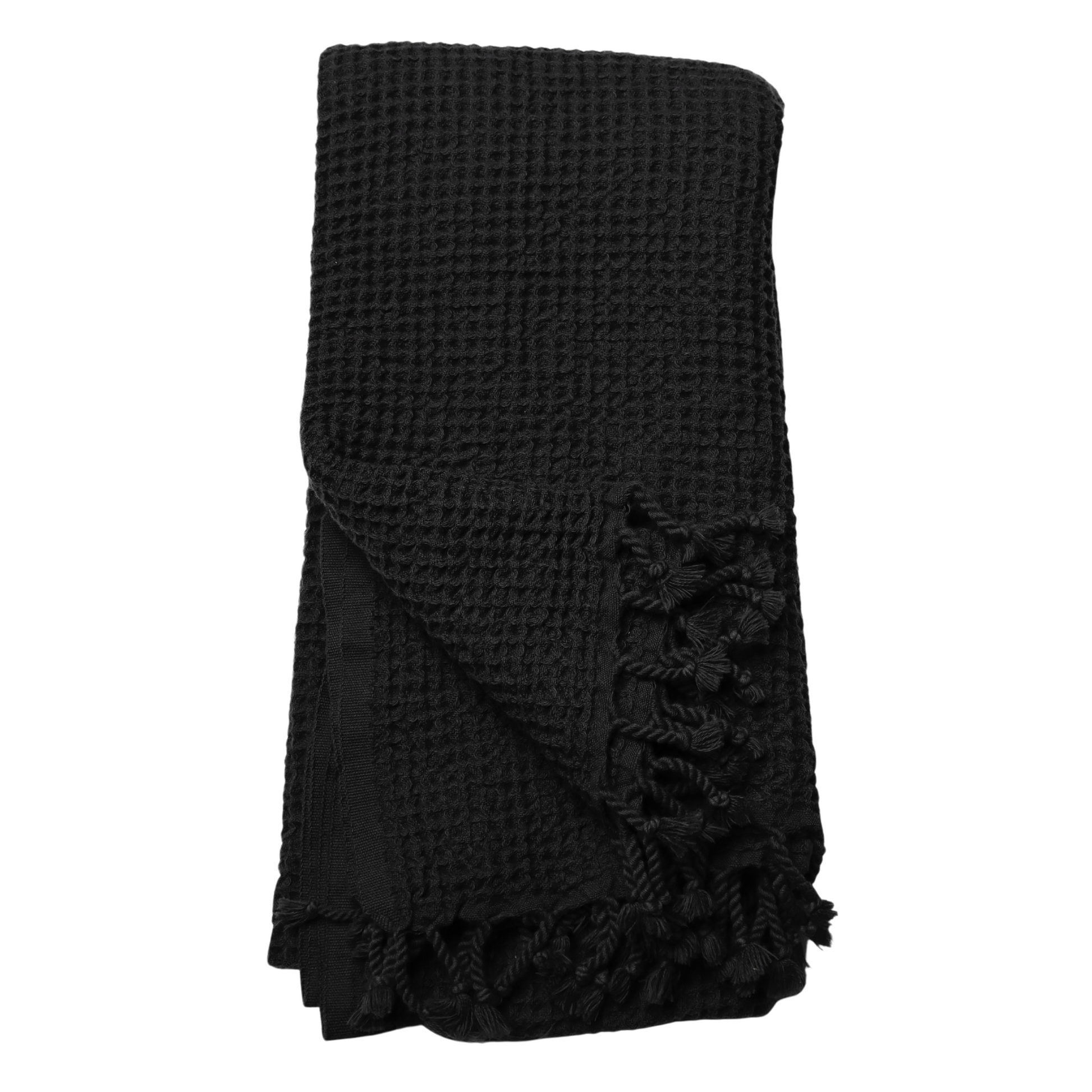 Charcoal Black Turkish Waffle Towels