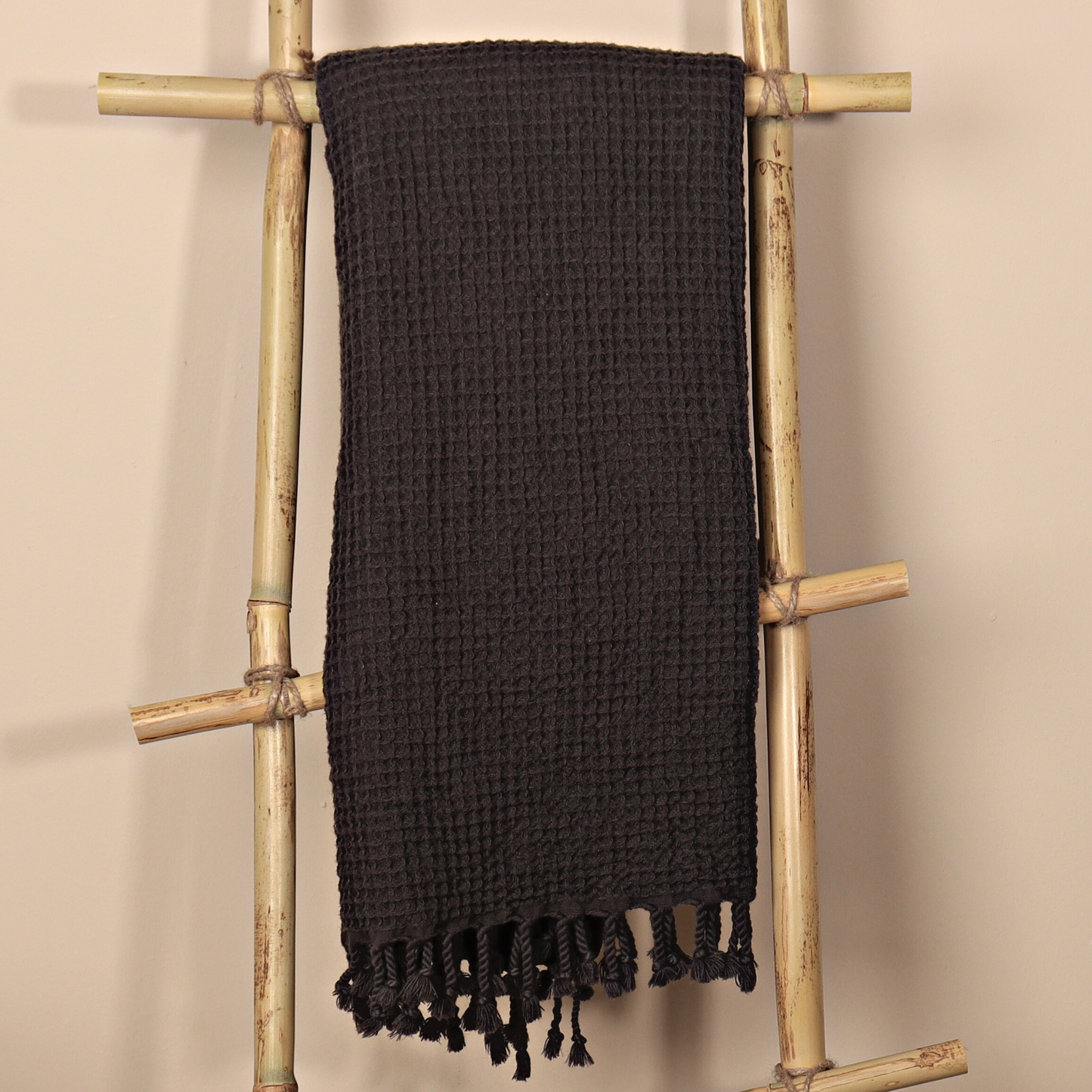 Charcoal Black Turkish Waffle Towels